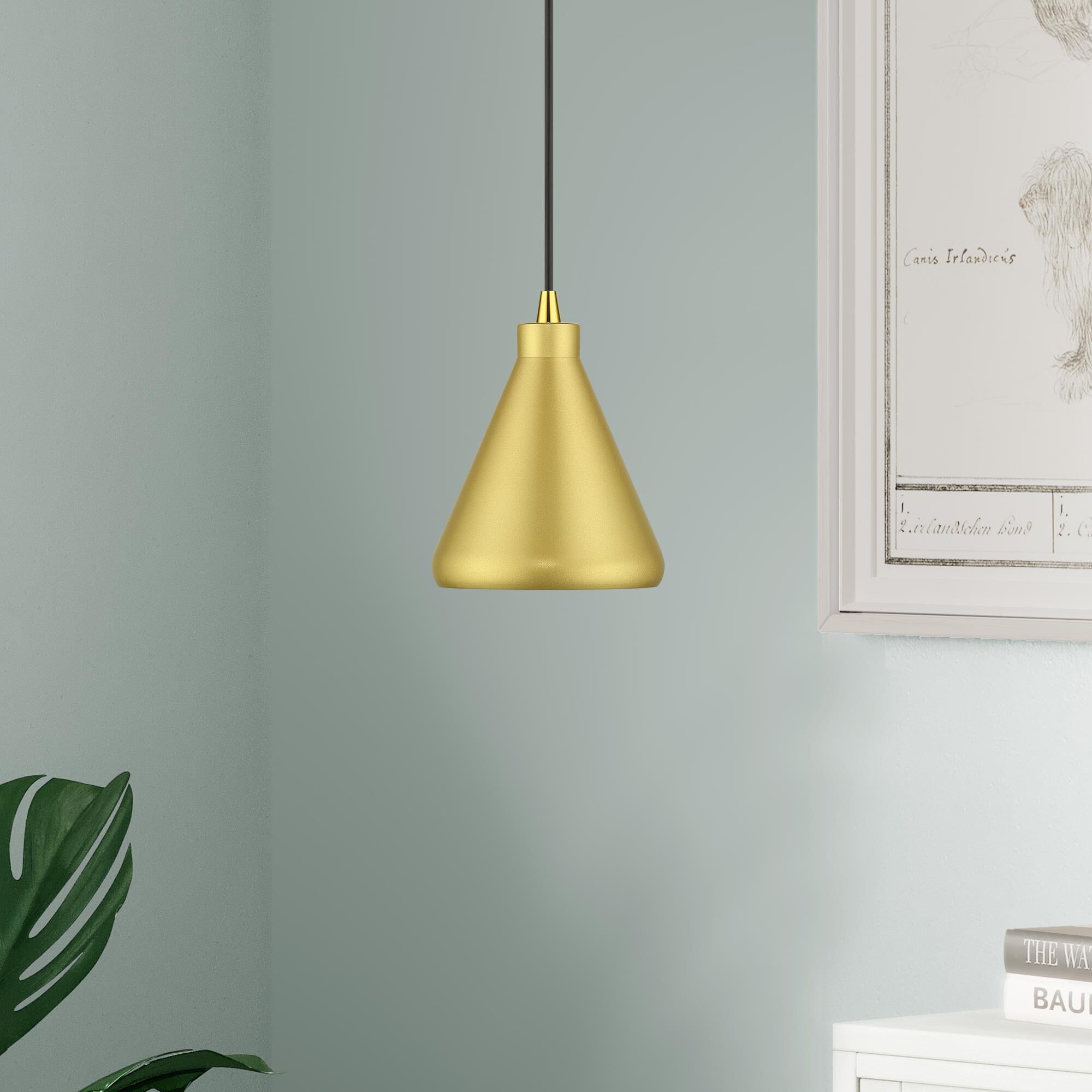 Geneva 7 Inch Mini Pendant by Livex Lighting