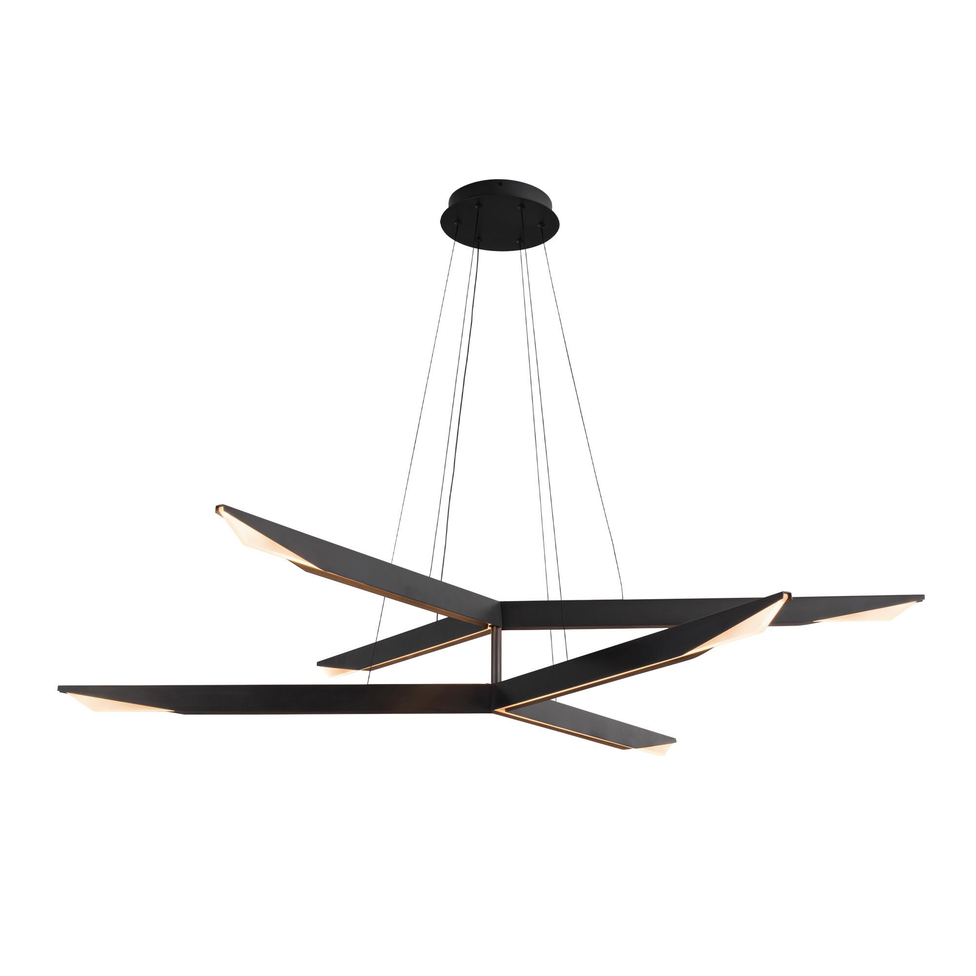 Shown in Urban Bronze finish and Frosted Acrylic Light Guide glass