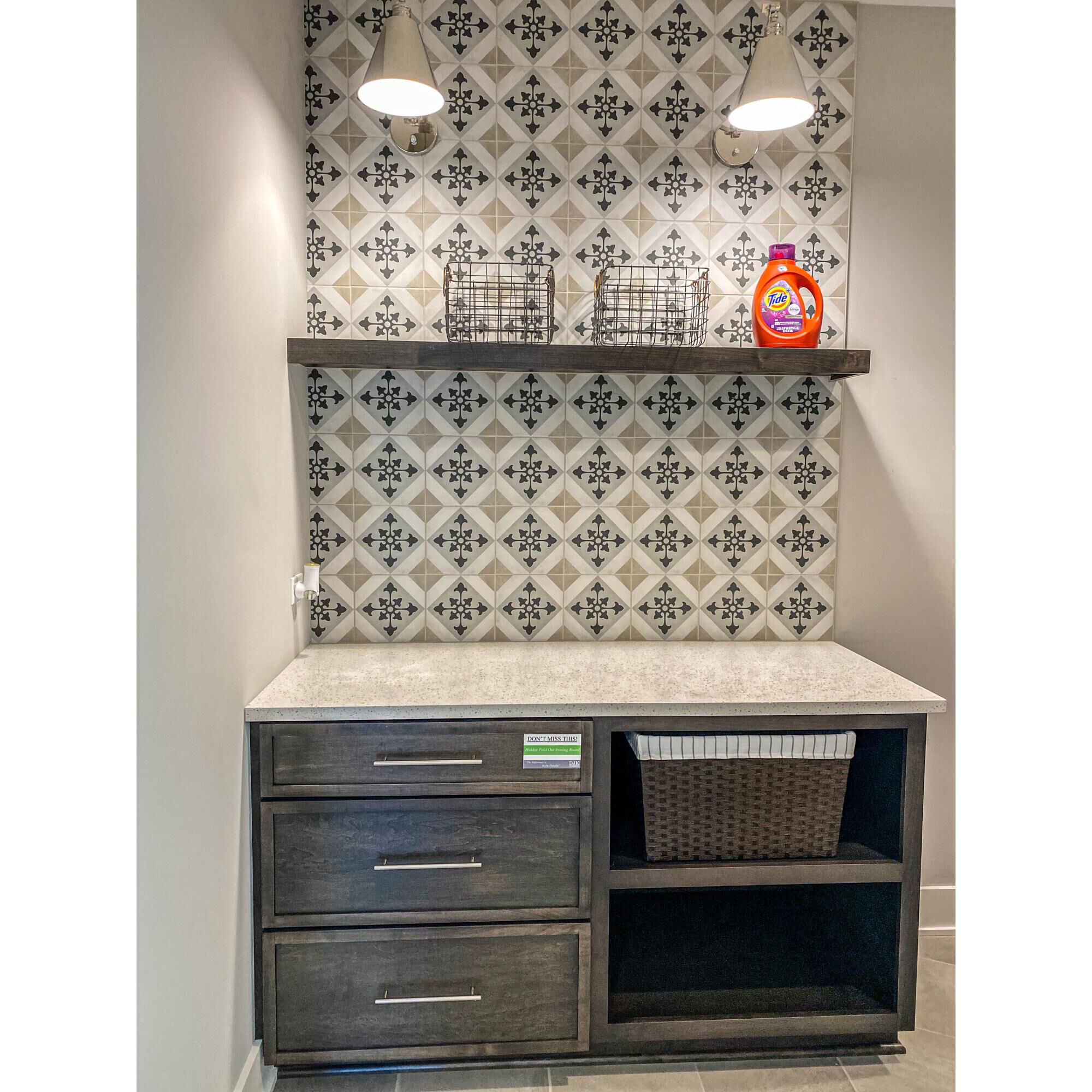 Shown in Polished Nickel finish and Steel shade