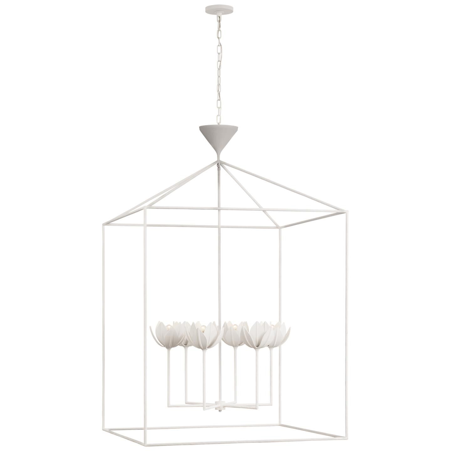 Julie Neill Alberto 38 Inch Outdoor Hanging Lantern by Visual Comfort Signature Collection