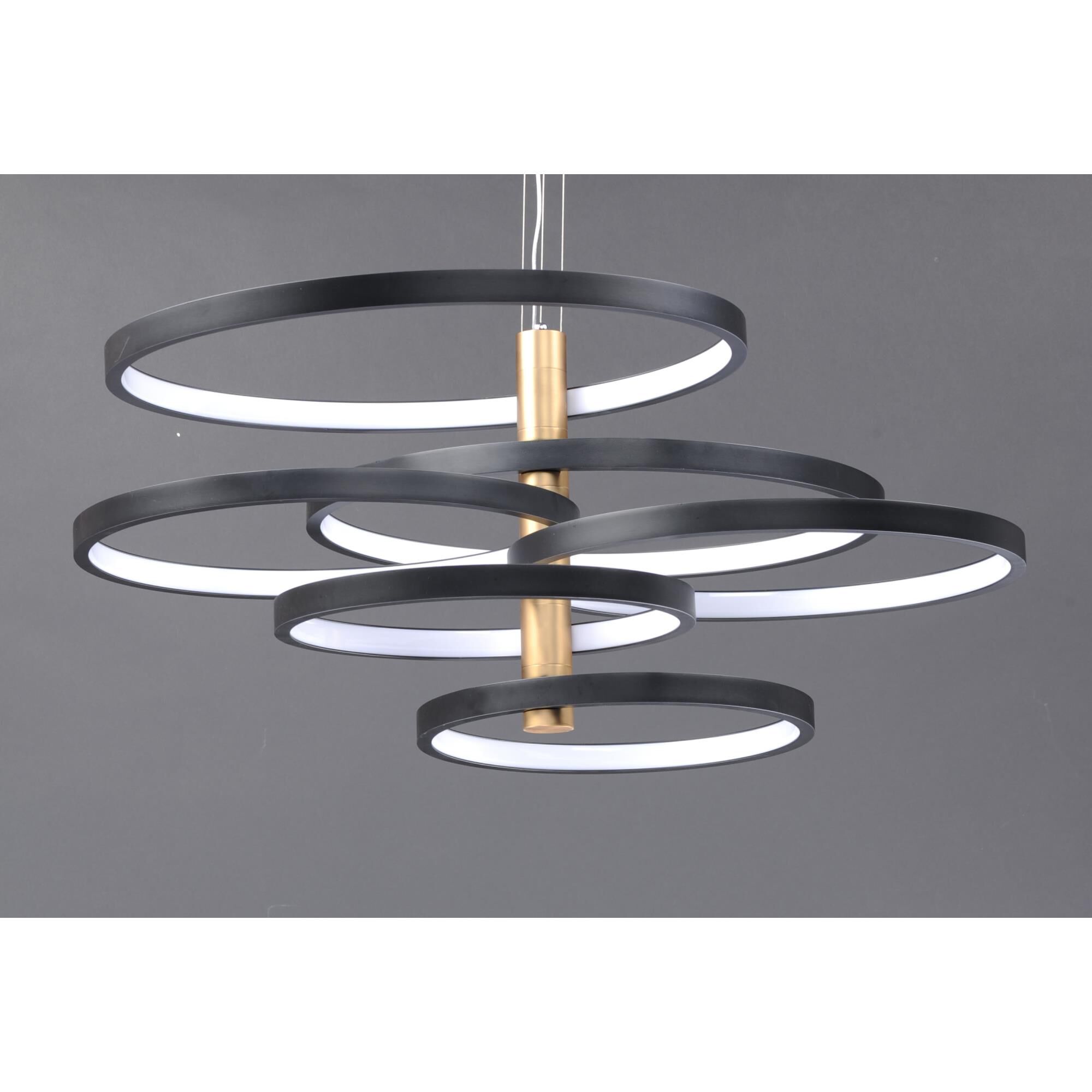 Shown in Black / Gold finish