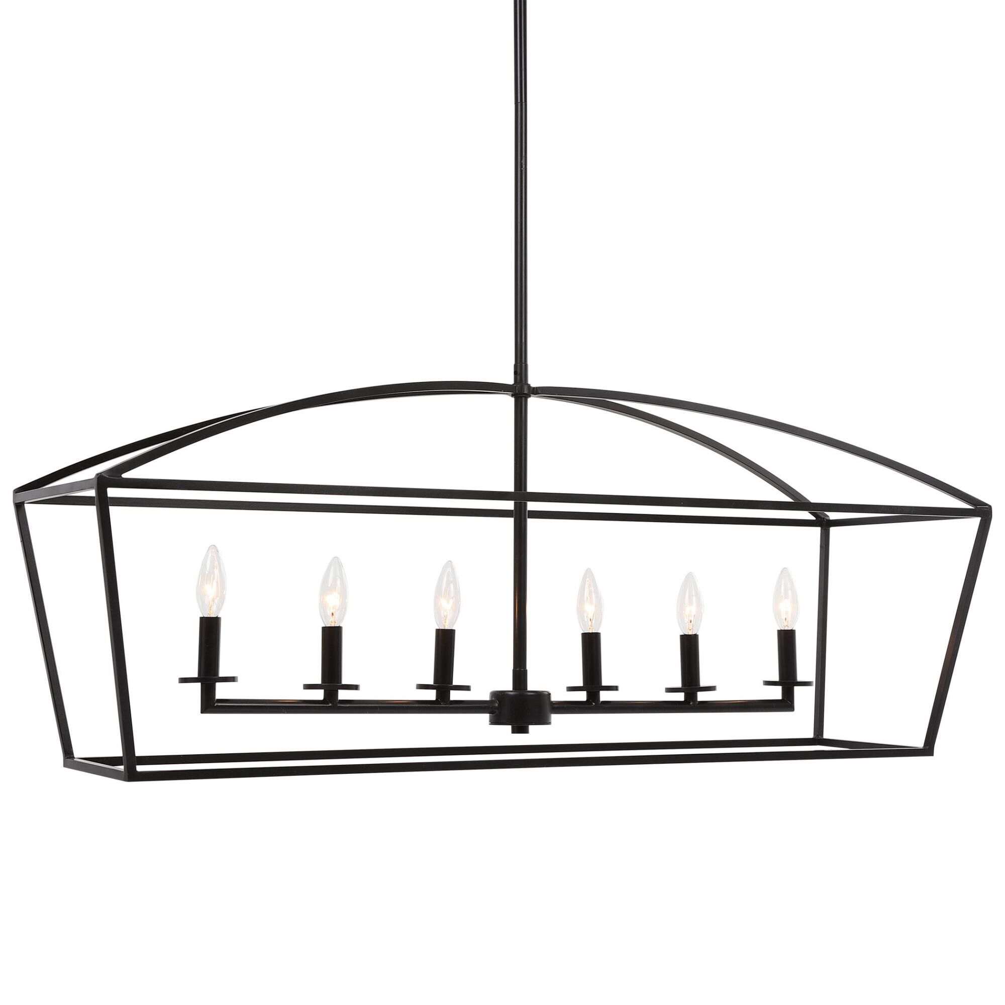 Kalizma Home Clayton 42 Inch 6 Light Linear Suspension Light by Uttermost