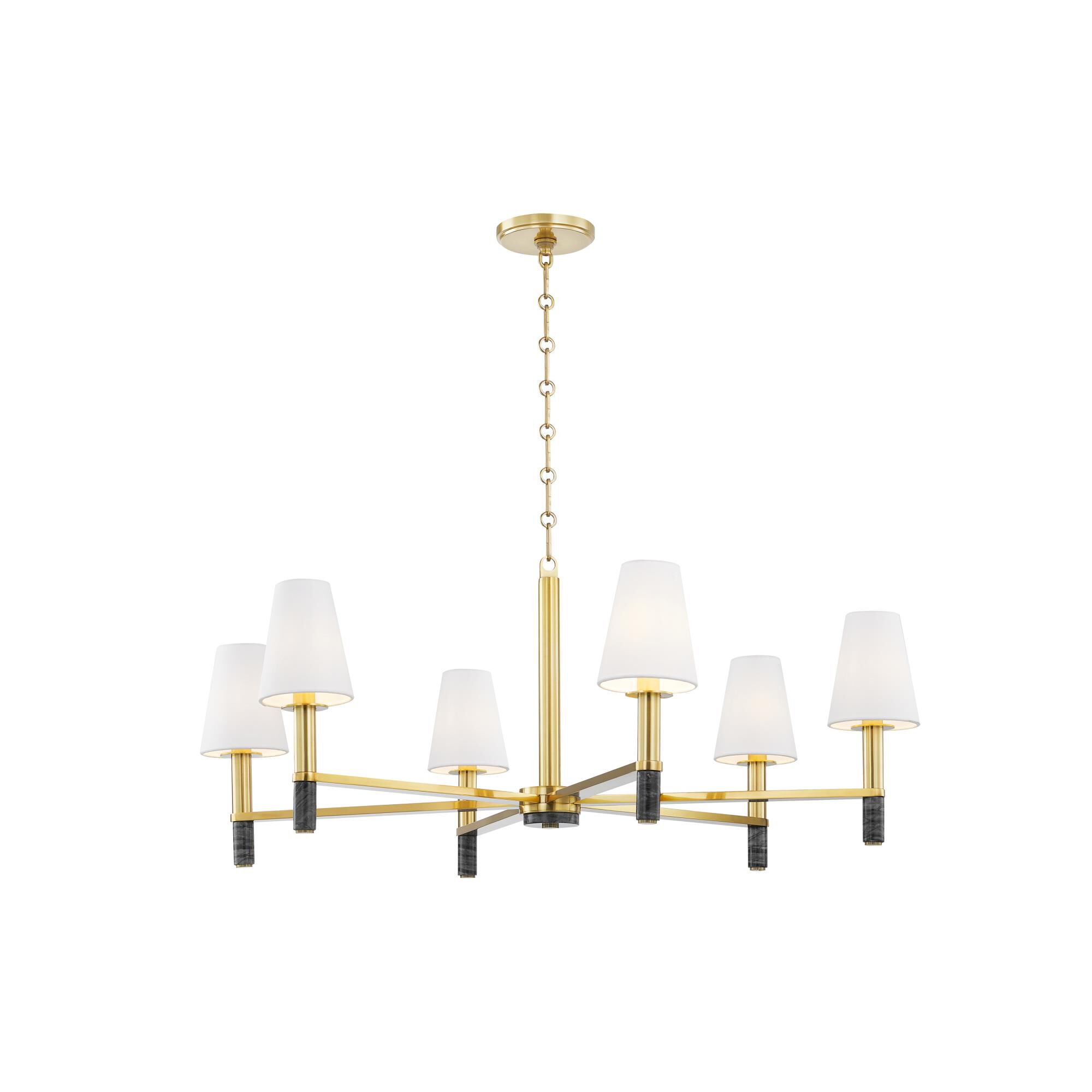 Montreal 40 Inch Chandelier by Hudson Valley Lighting