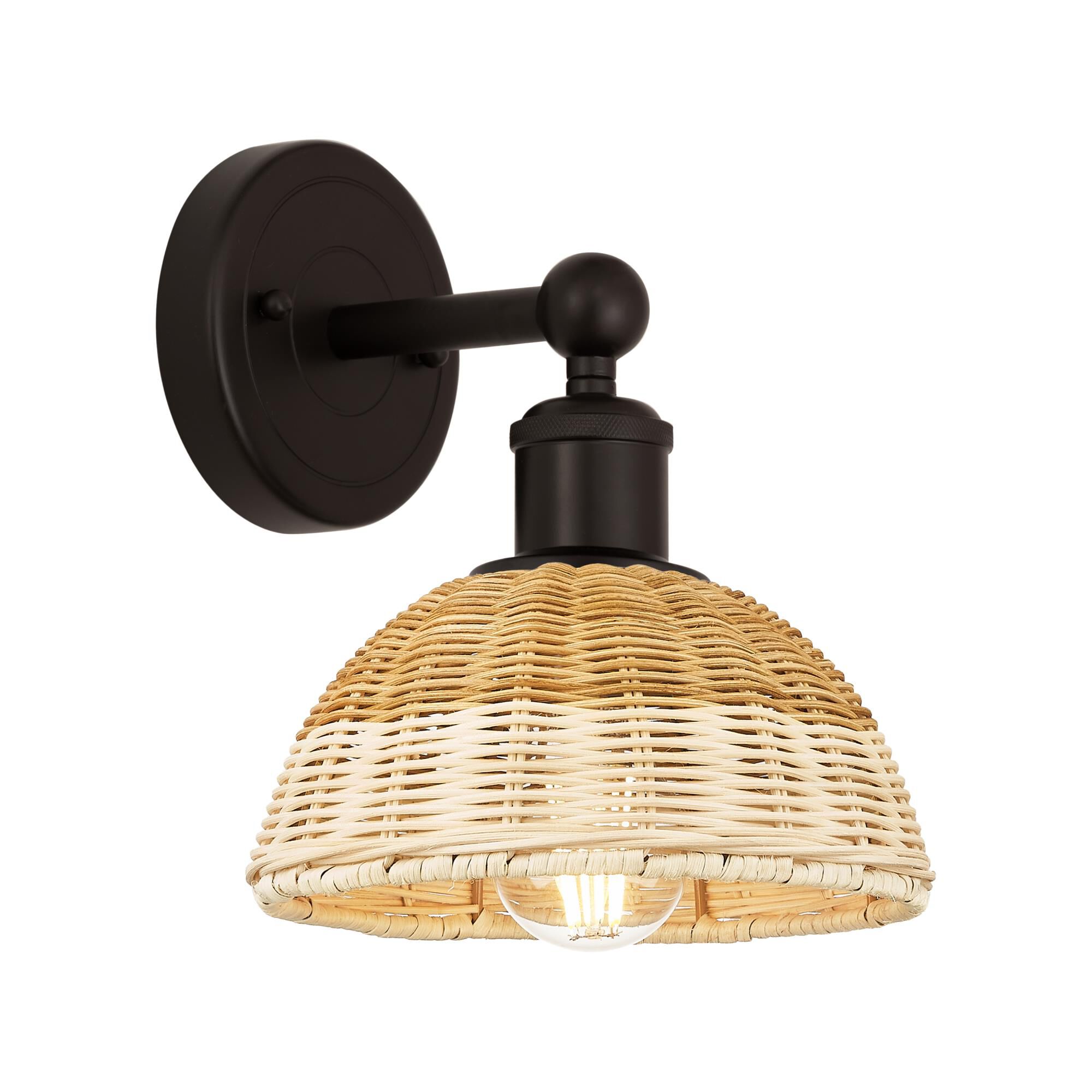 Bruno Marashlian Bristol Natural II 8 Inch Wall Sconce by Innovations Lighting