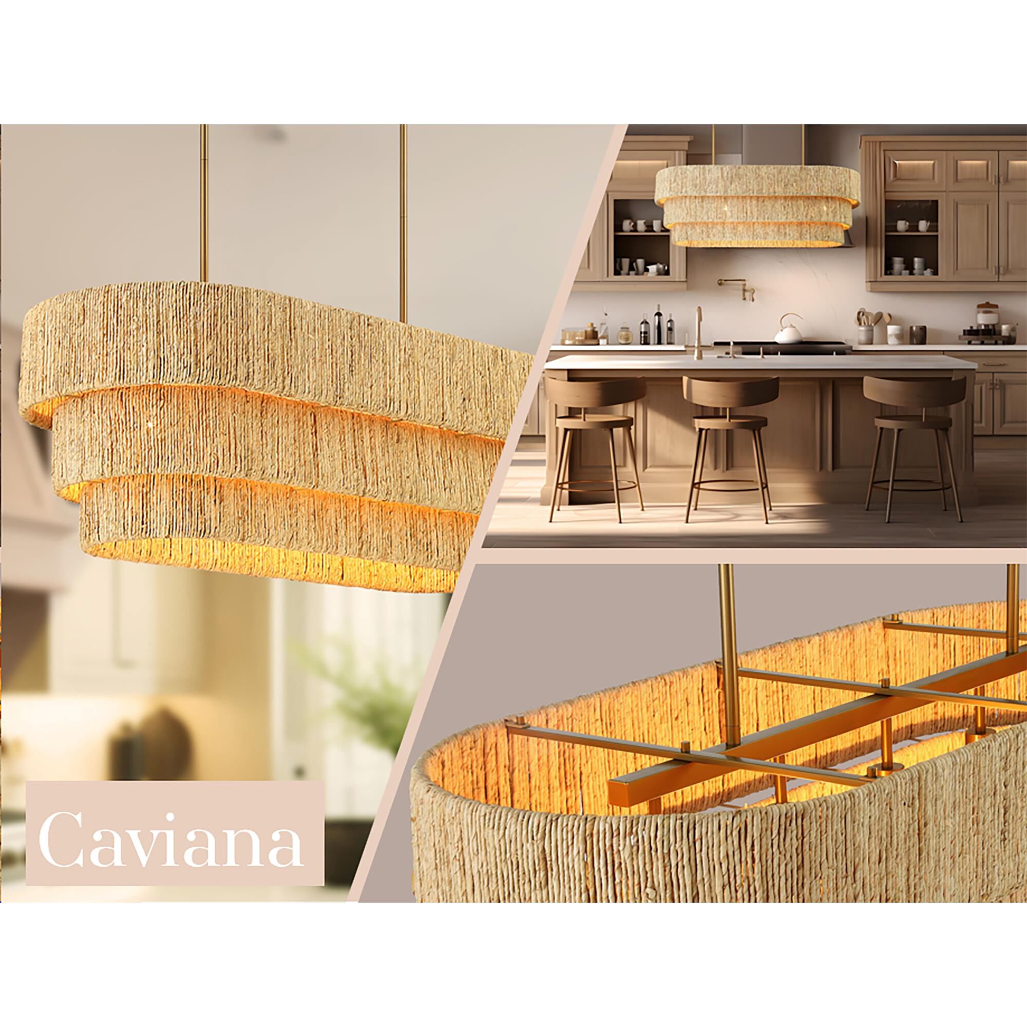 Caviana 48 Inch Linear Suspension Light by Minka Lavery
