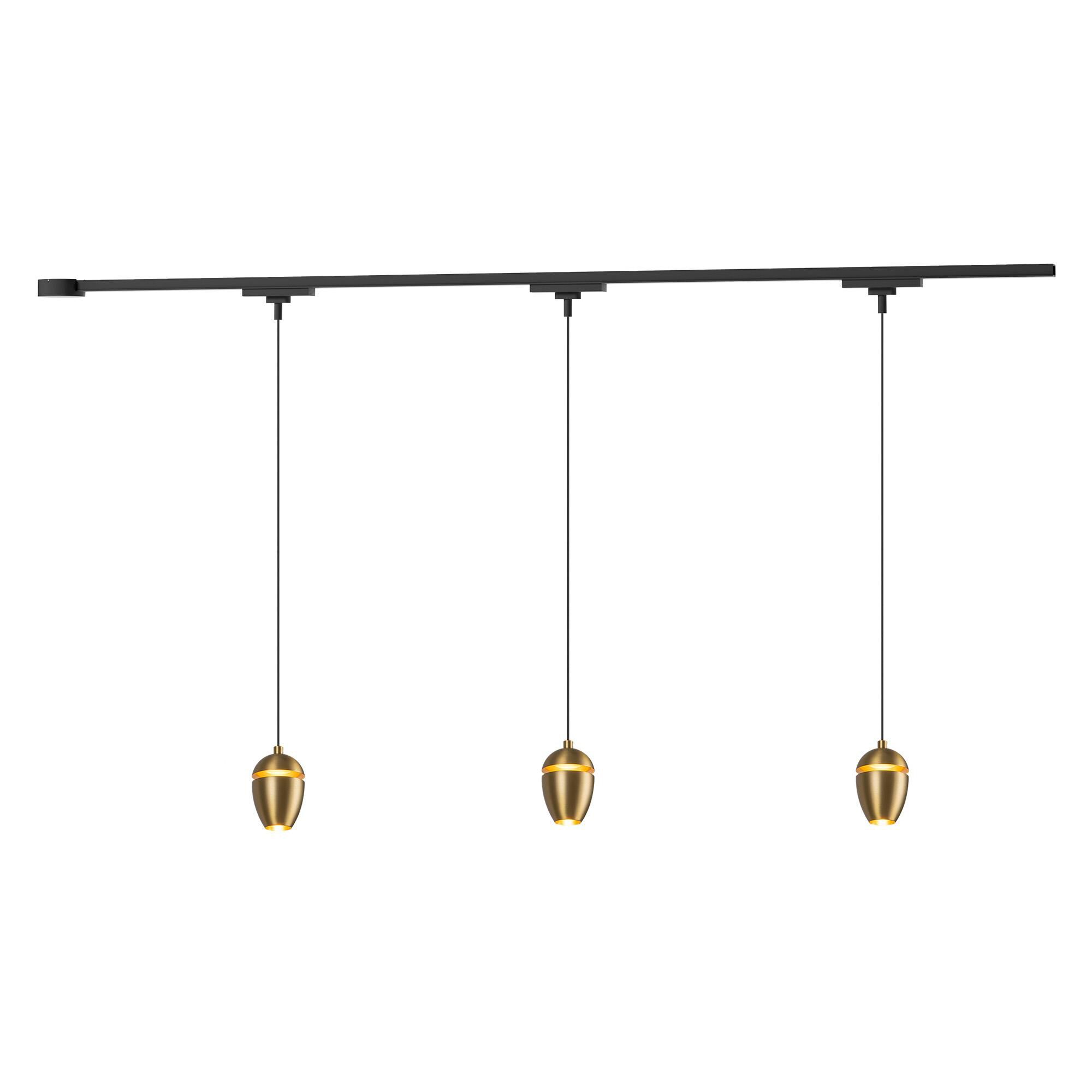 Shown in Brushed Gold finish