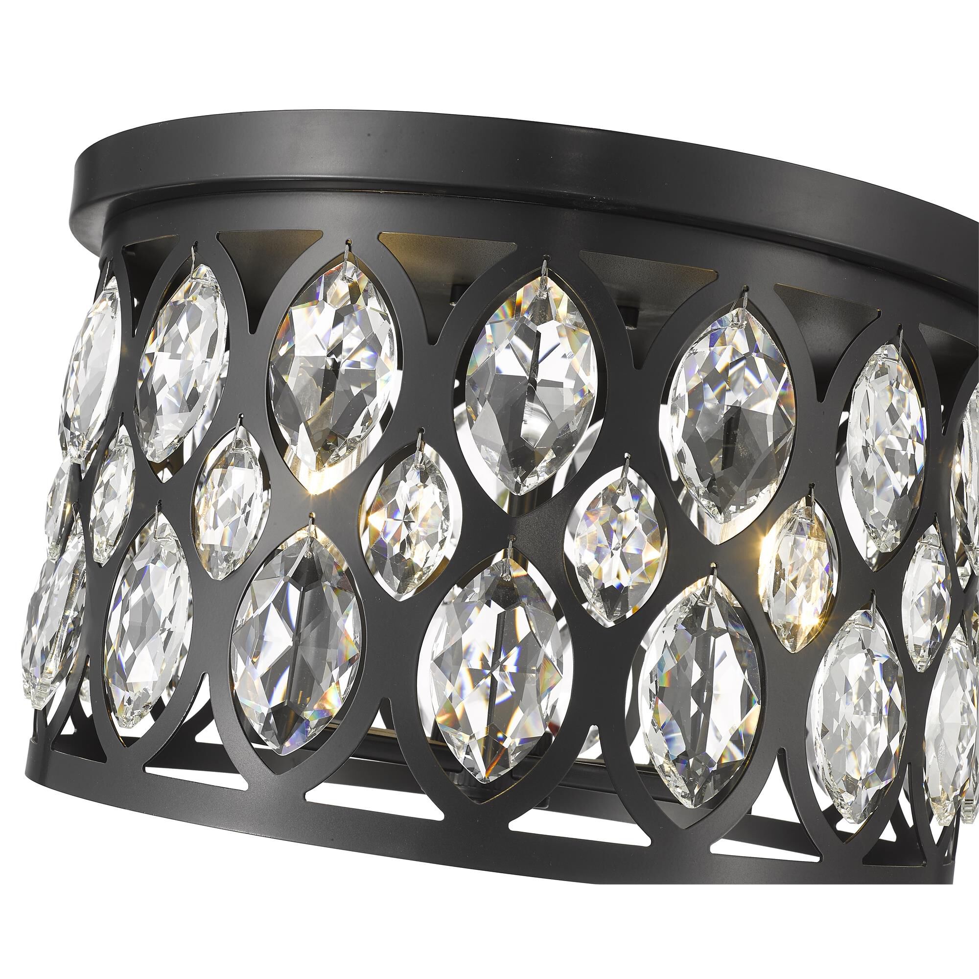 Dealey 15 Inch 4 Light Flush Mount by Z-Lite