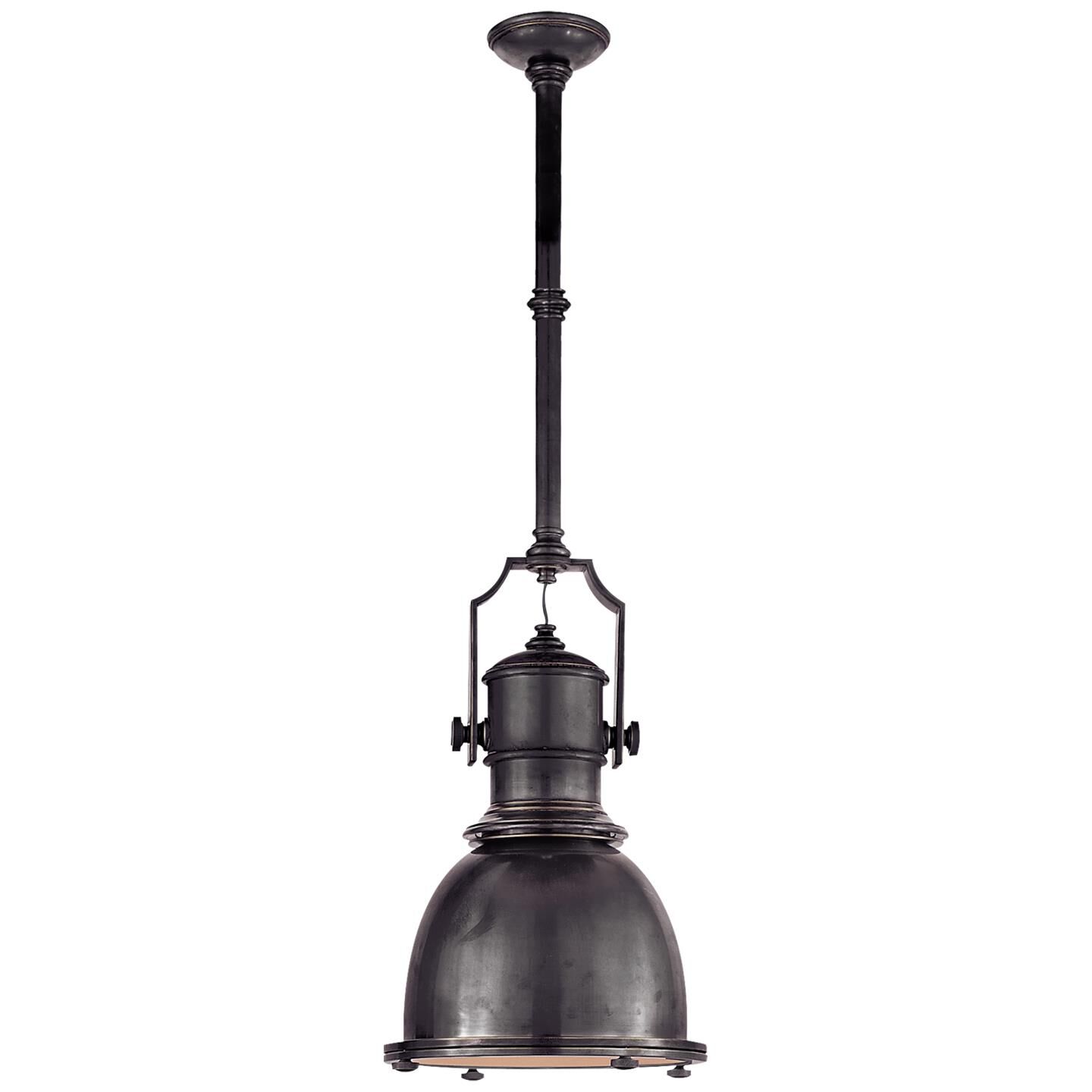 Visual Comfort Signature Collection Chapman & Myers Country Industrial 14 Inch Large Pendant