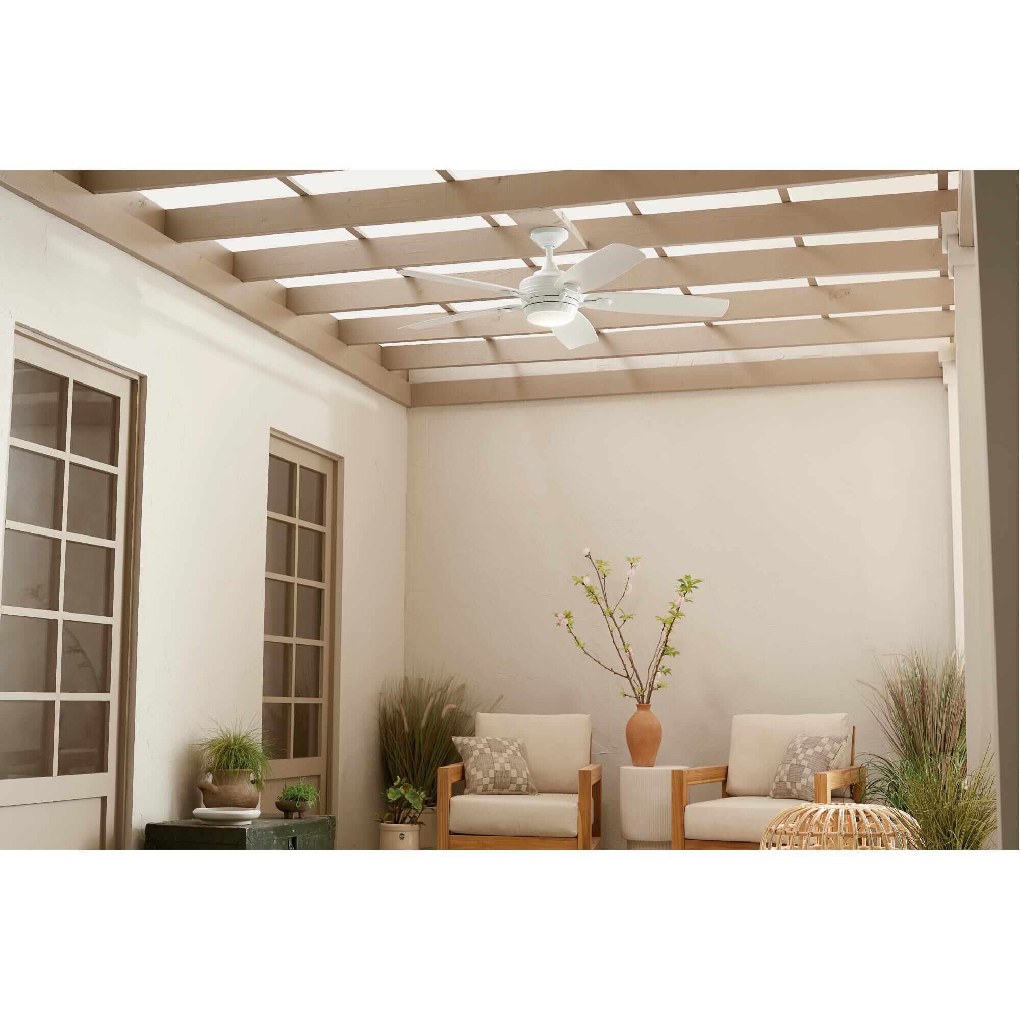 Tranquil 56 Inch Ceiling Fan with Light Kit by Kichler Lighting