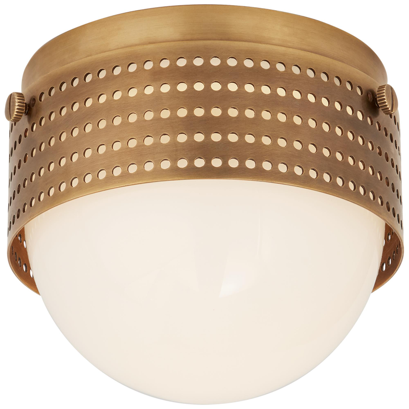 Kelly Wearstler Precision 4 Inch 1 Light LED Flush Mount by Visual Comfort Signature Collection