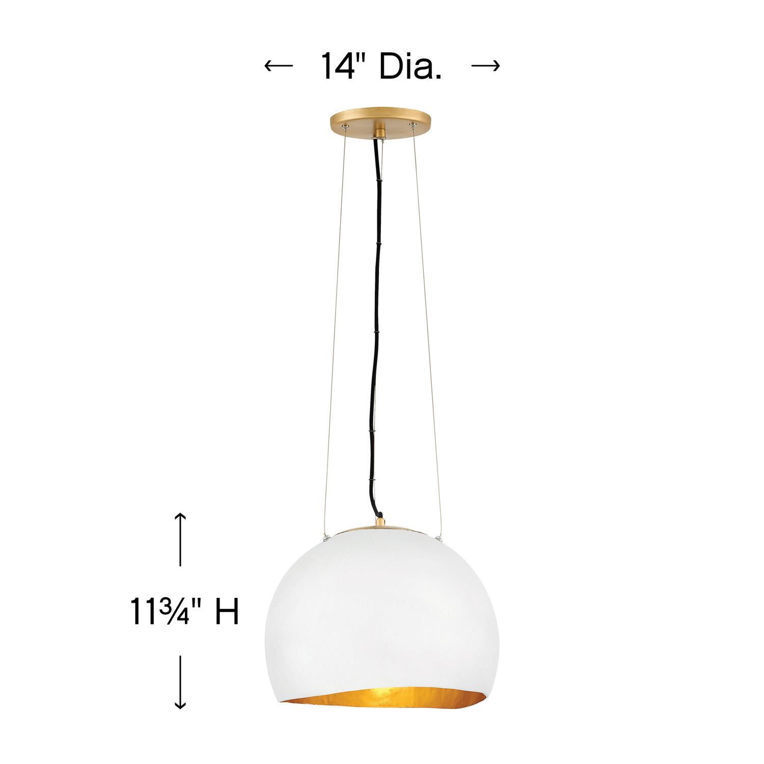 Hinkley Lighting Nula 14 Inch Large Pendant - Clearance