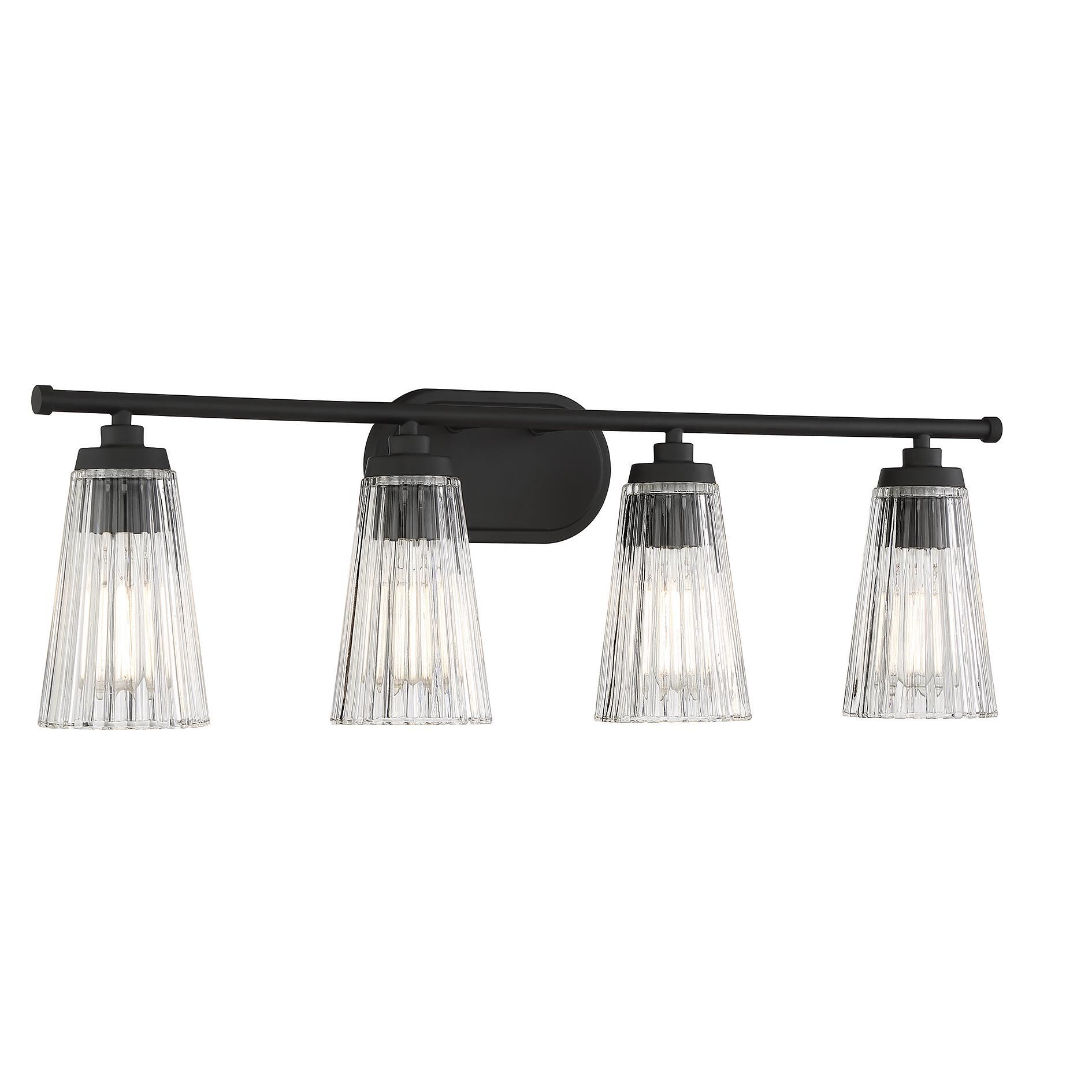 Chantilly 30 Inch 4 Light Bath Vanity Light by Savoy House