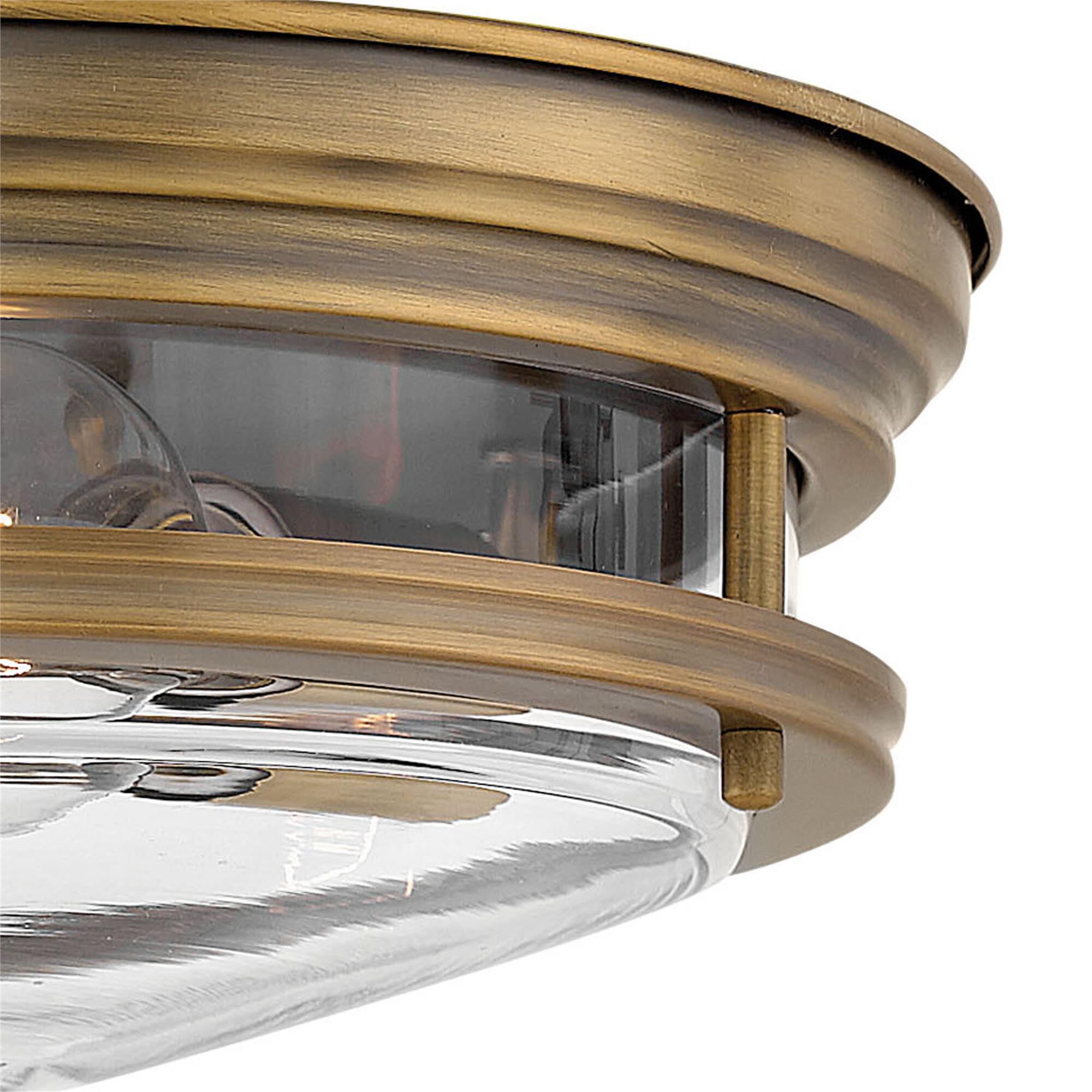 Hadley 12 Inch 2 Light Flush Mount,