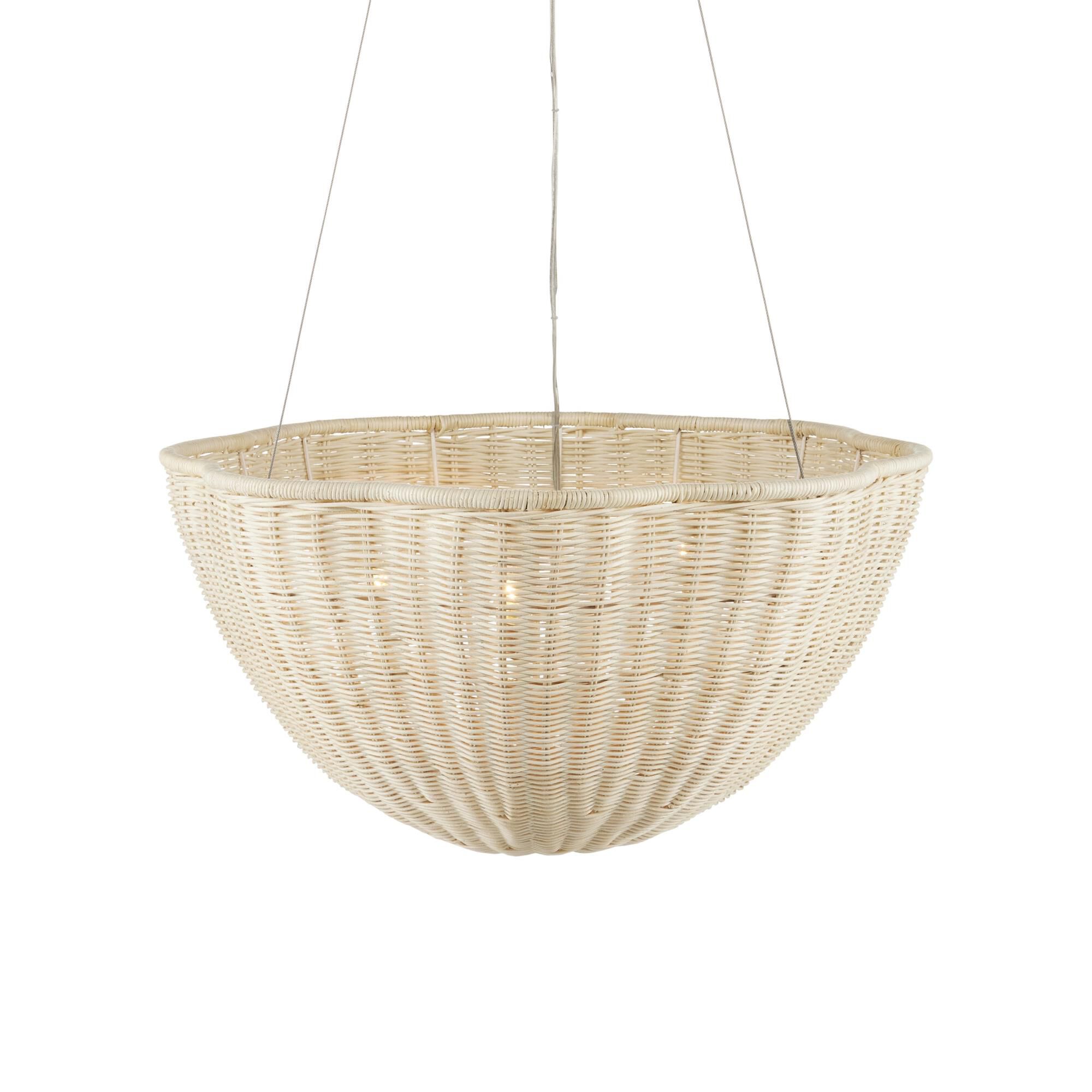 Telos 25 Inch 3 Light Chandelier by Currey and Company