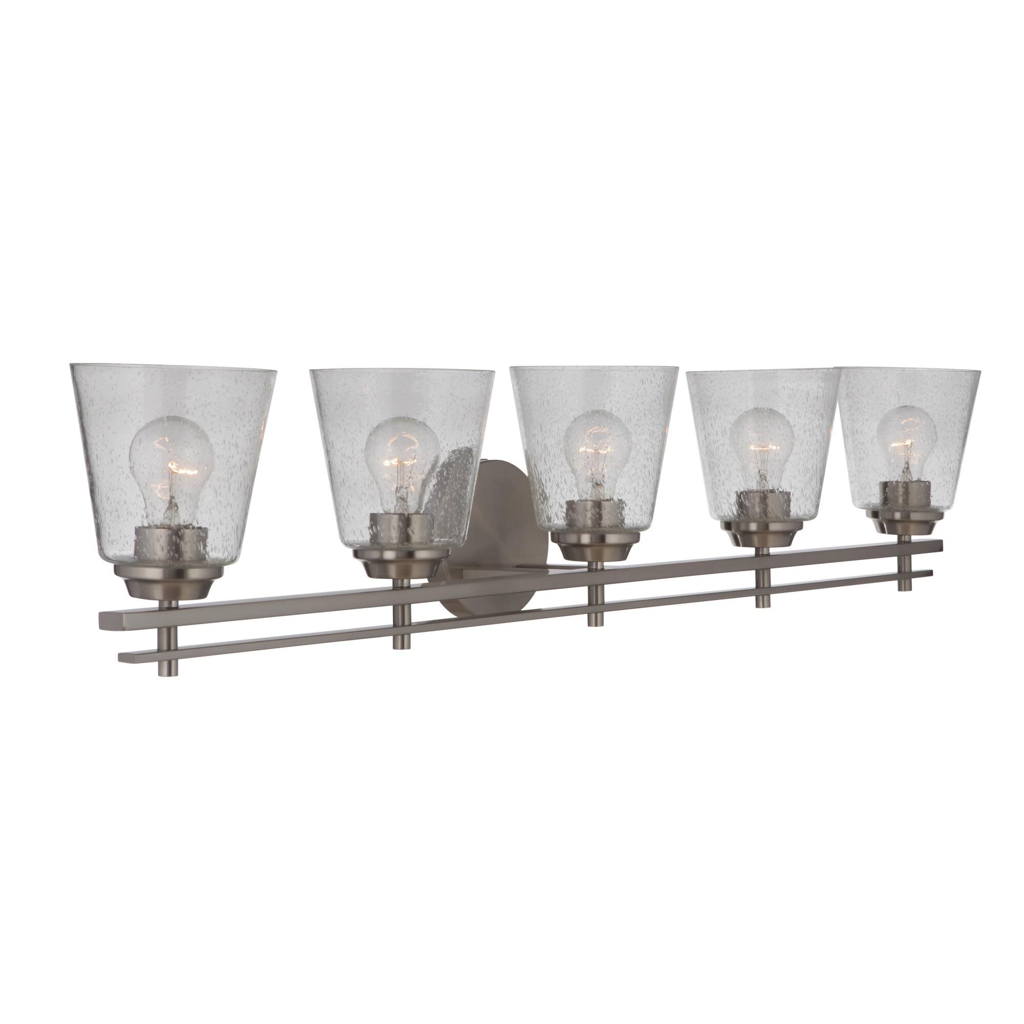 Drake 42 Inch 5 Light Bath Vanity Light by Craftmade