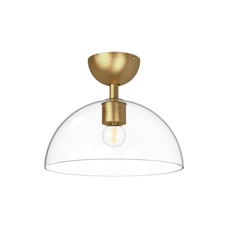 Jude 12 Inch Semi Flush Mount by Alora Mood
