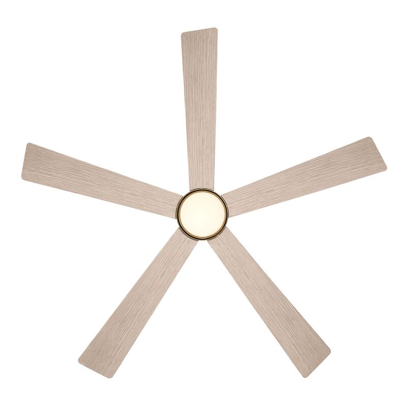 Oovin 54 Inch Ceiling Fan with Light Kit by Minka Aire