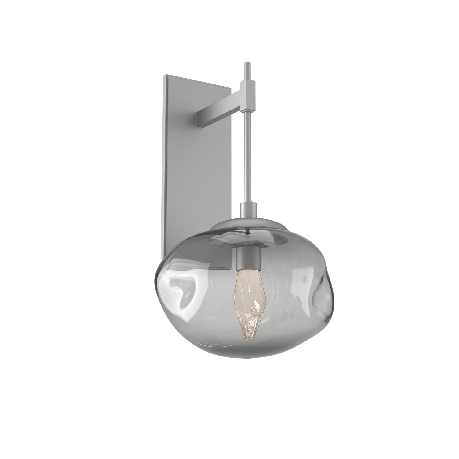Shown in Classic Silver finish and Geo Inner And Smoke Outer glass