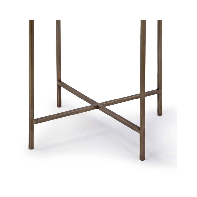 Bone Drum 25 Inch Accent Table by Regina Andrew