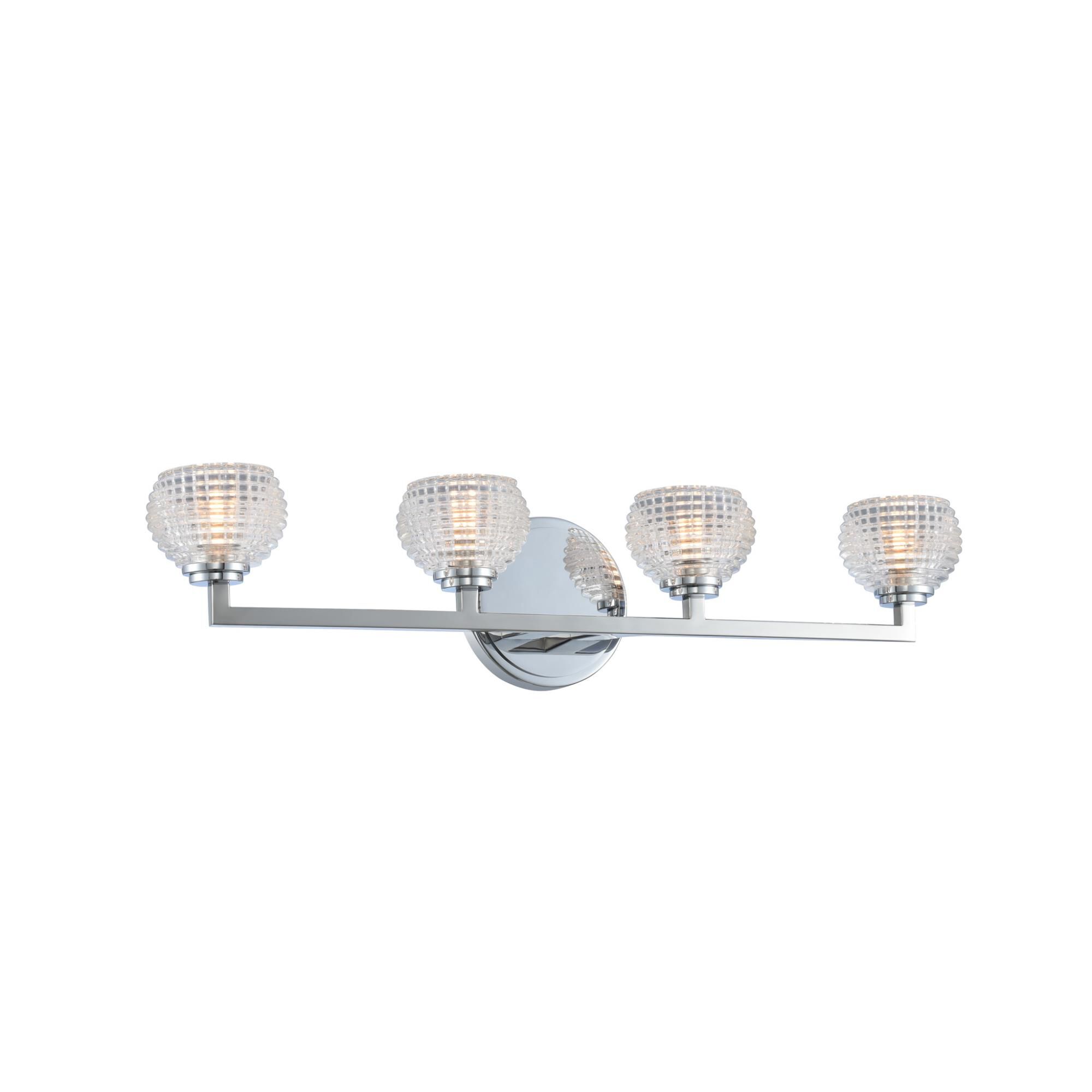 Marina 25 Inch 4 Light LED Bath Vanity Light by Kalco Lighting