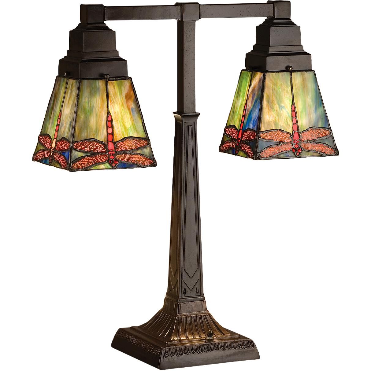 Prairie Dragonfly 19 Inch Desk Lamp by Meyda Lighting