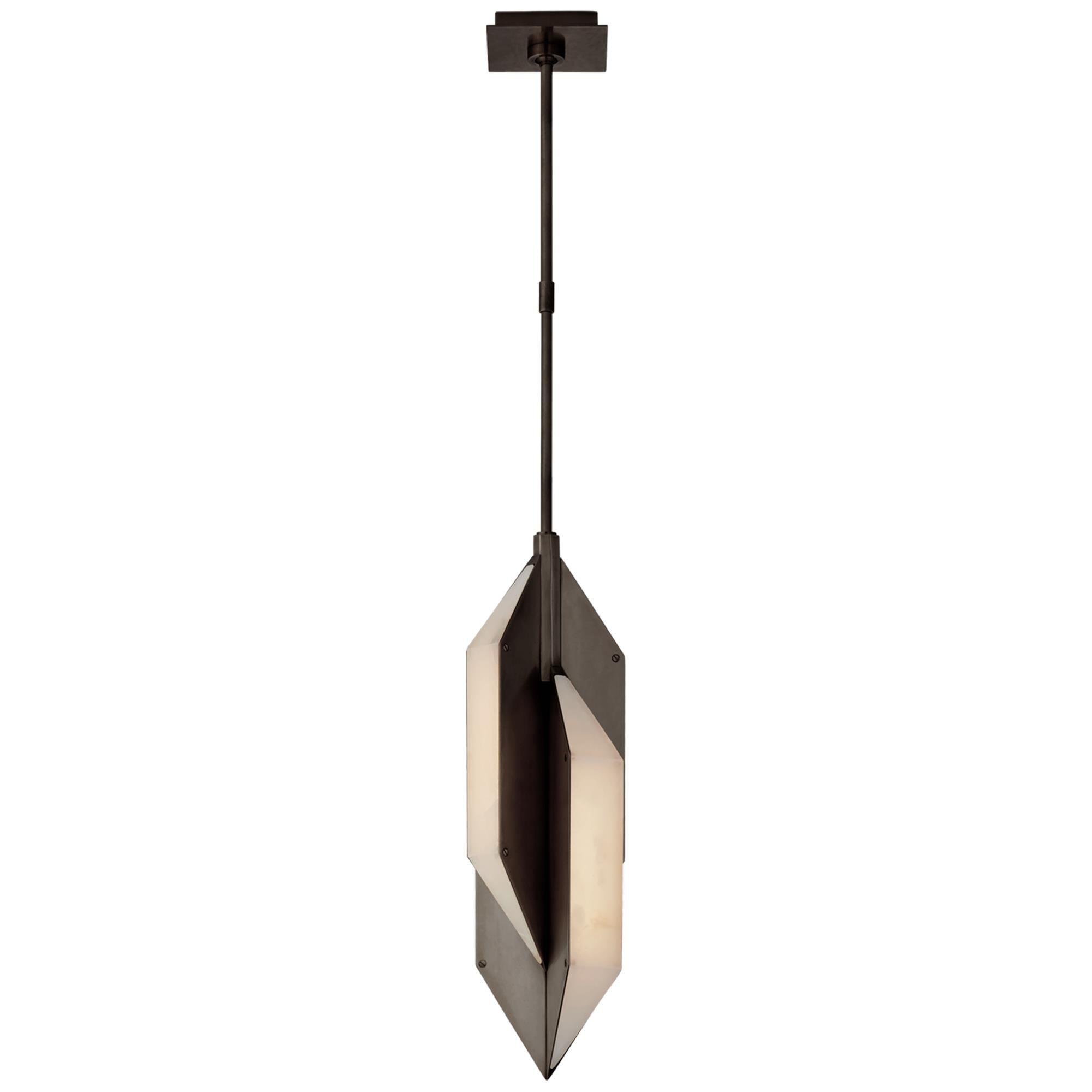 Shown in Bronze finish and Alabaster shade