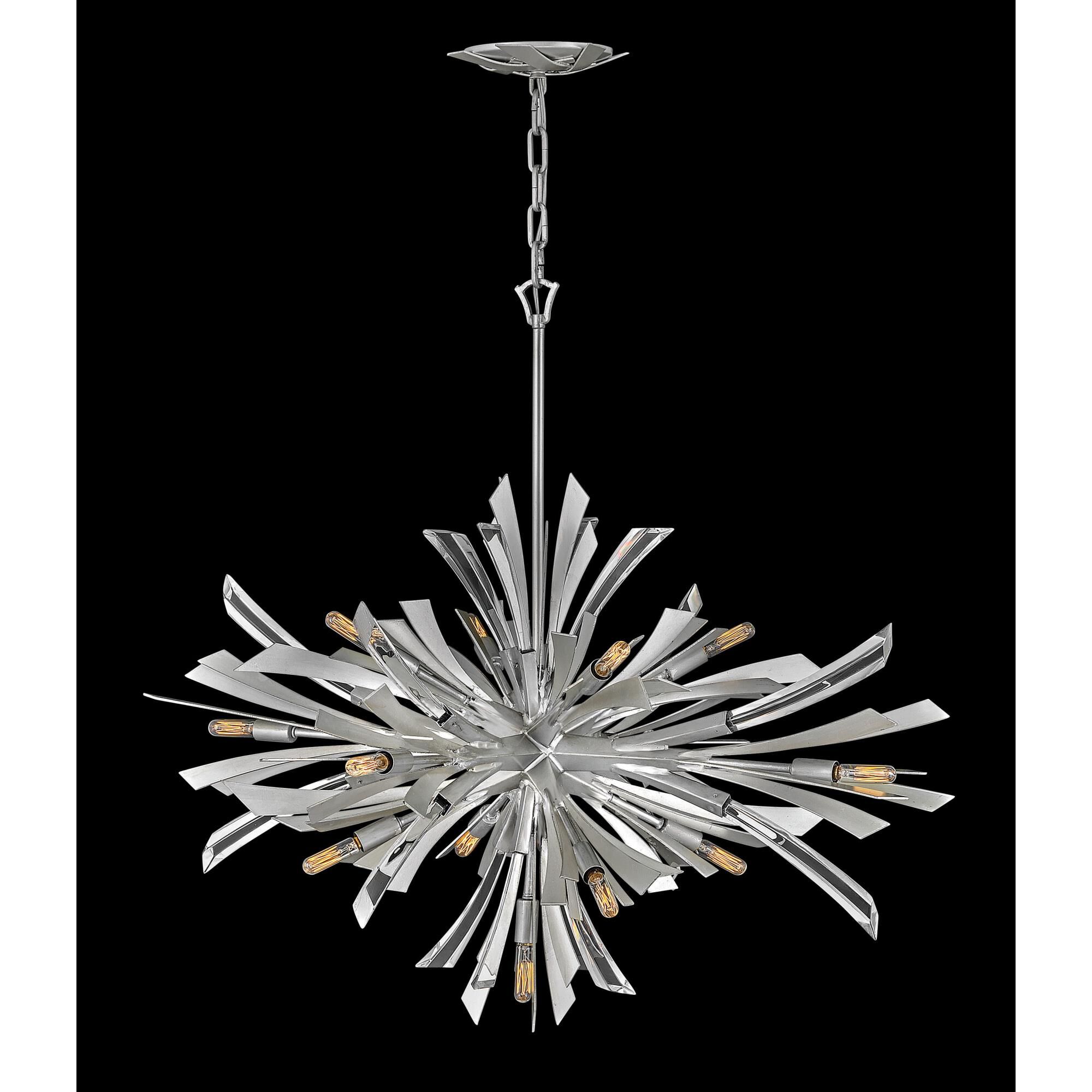 Vida 36 Inch 13 Light Chandelier by Fredrick Ramond