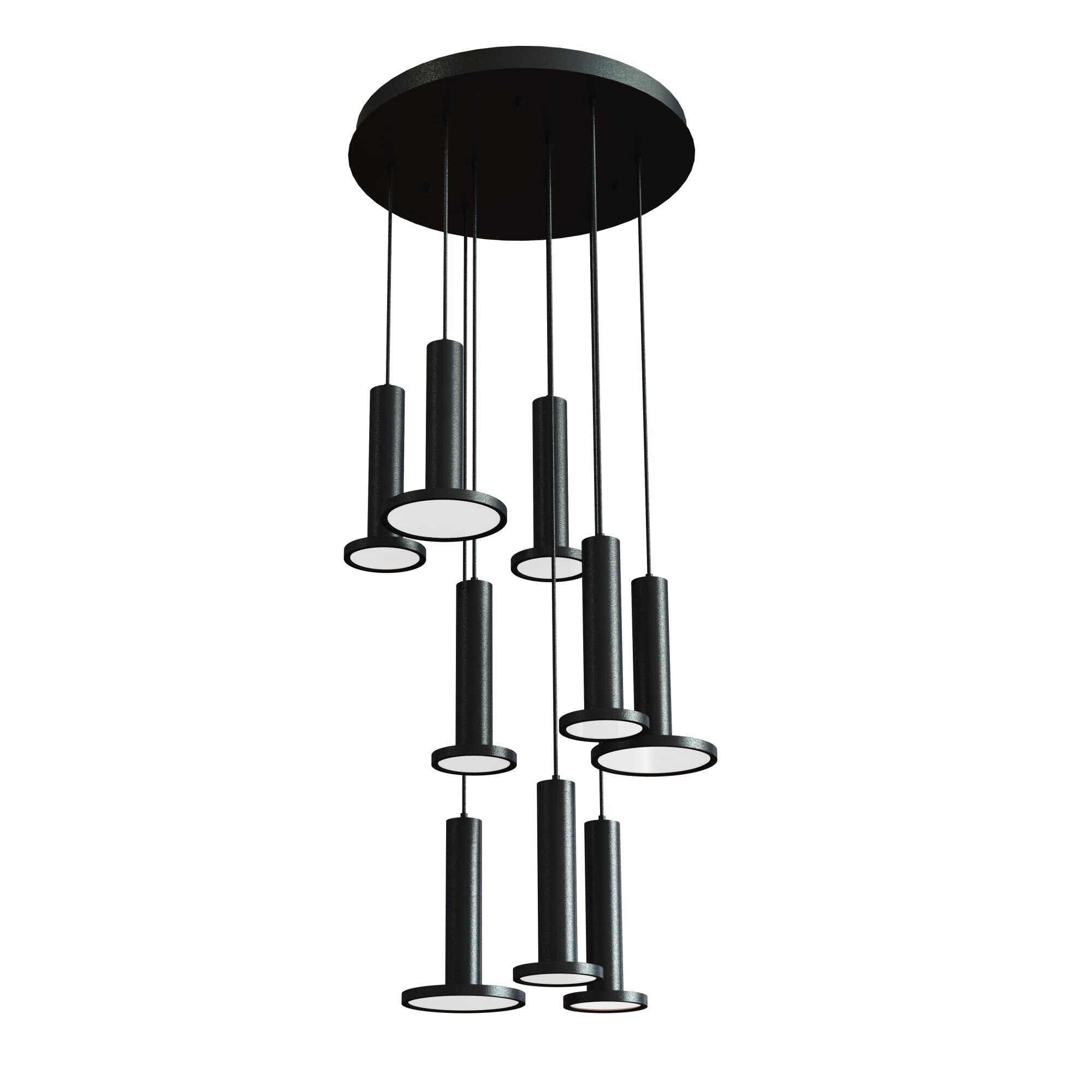 Luna 48 Inch 9 Light LED Multi Light Pendant by AFX Lighting