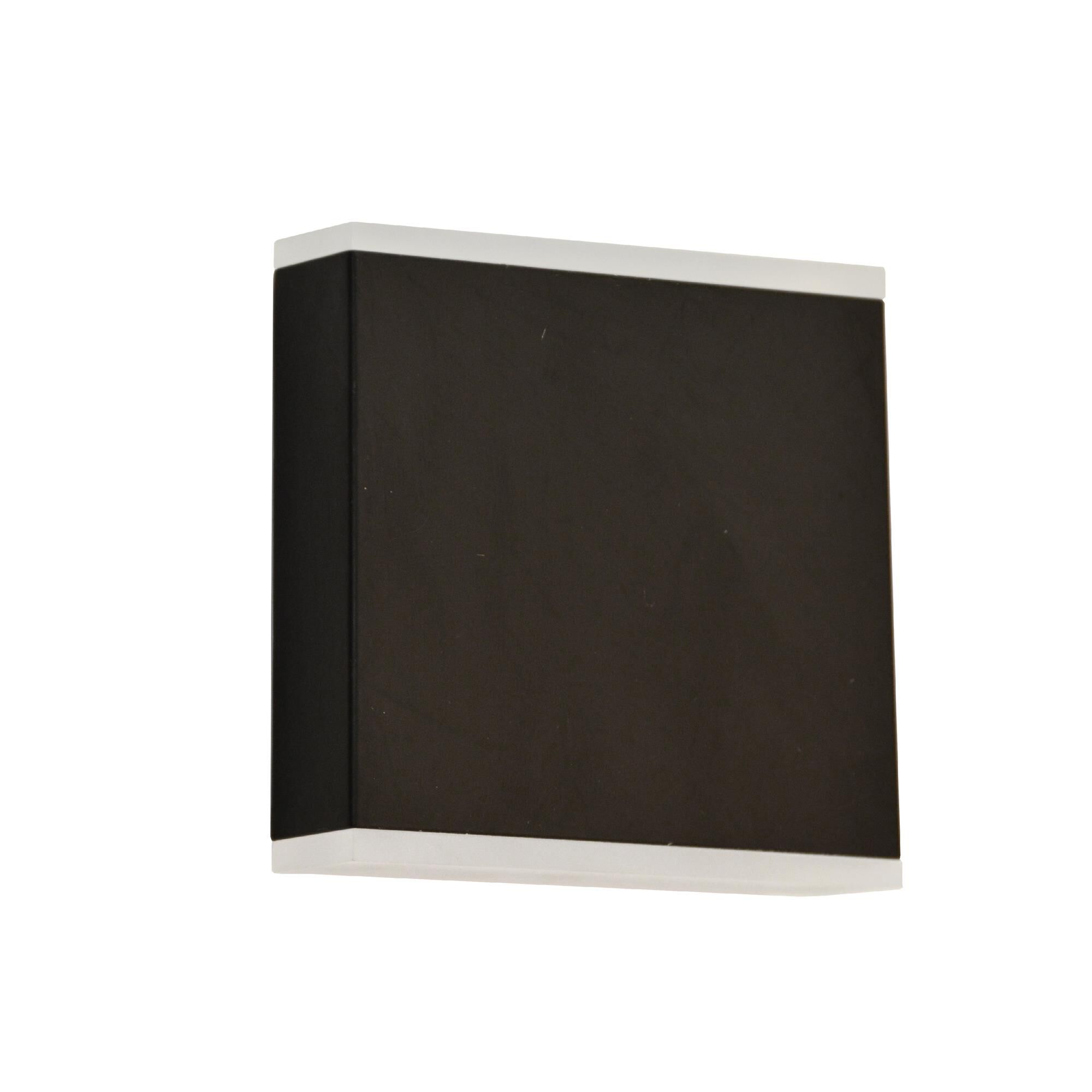 Shown in Matte Black finish and White shade