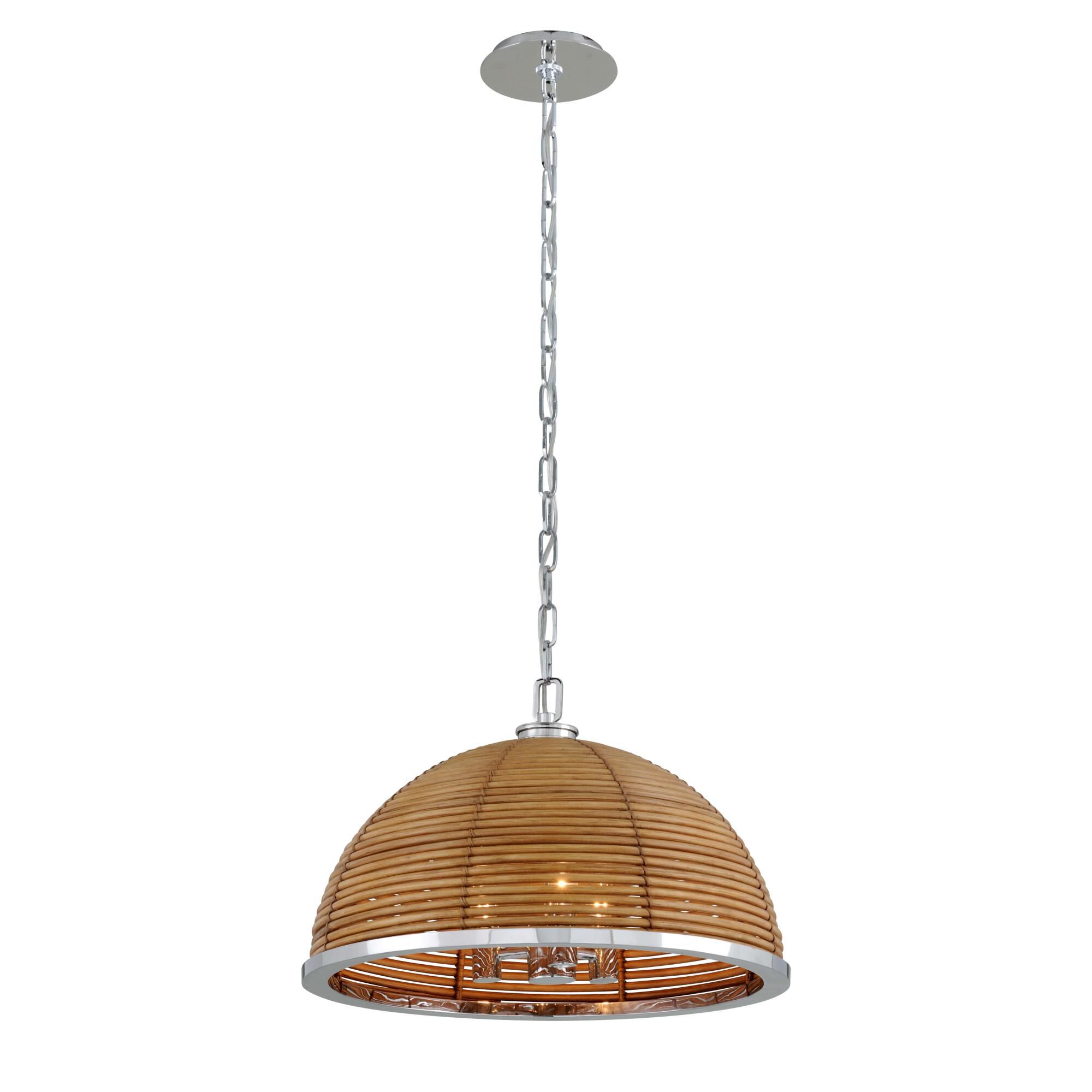 Martyn Lawrence Bullard Carayes 20 Inch Large Pendant by Corbett Lighting
