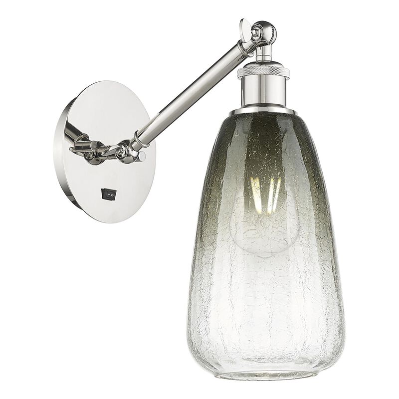 Bruno Marashlian Brookhaven Almond 13 Inch Wall Sconce by Innovations Lighting