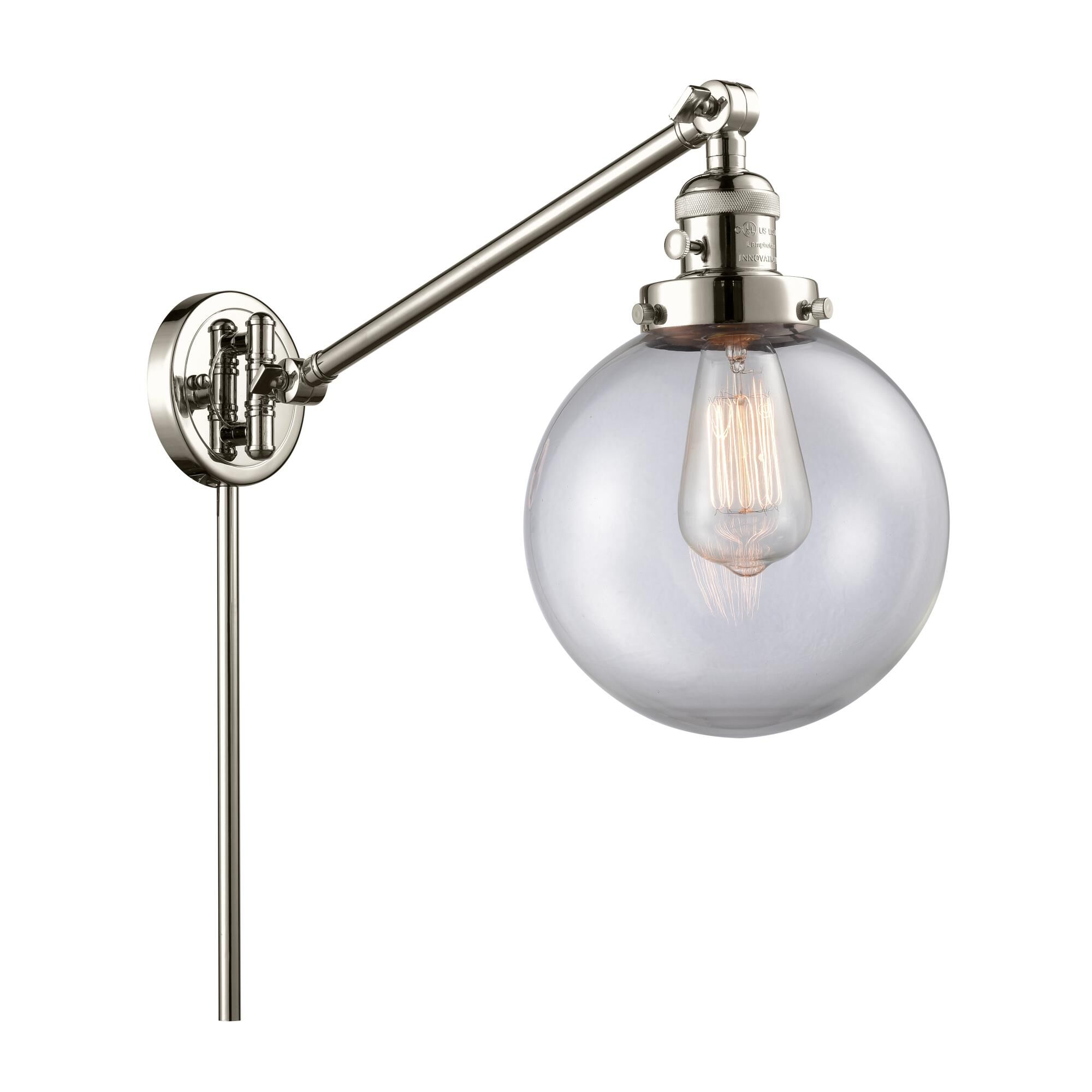 Bruno Marashlian Beacon Wall Swing Lamp by Innovations Lighting