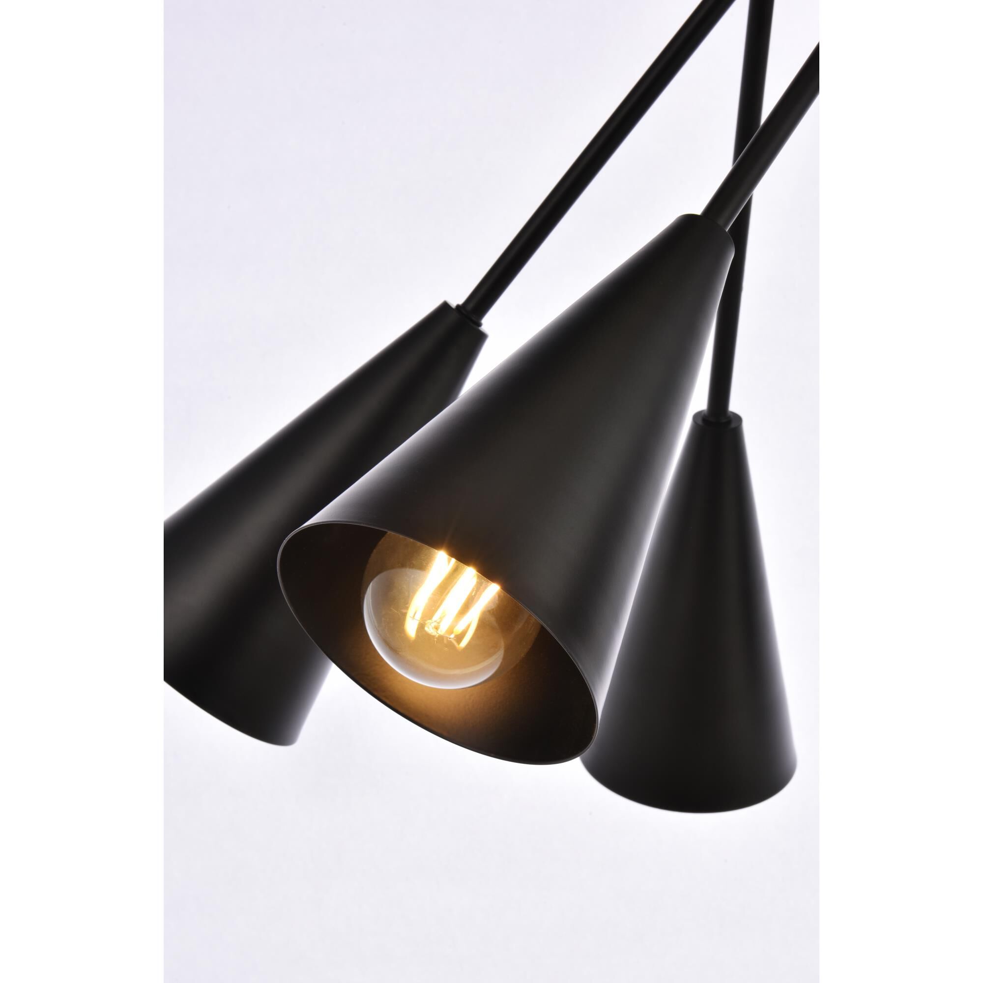 Casen 32 Inch 6 Light Chandelier by Elegant Lighting