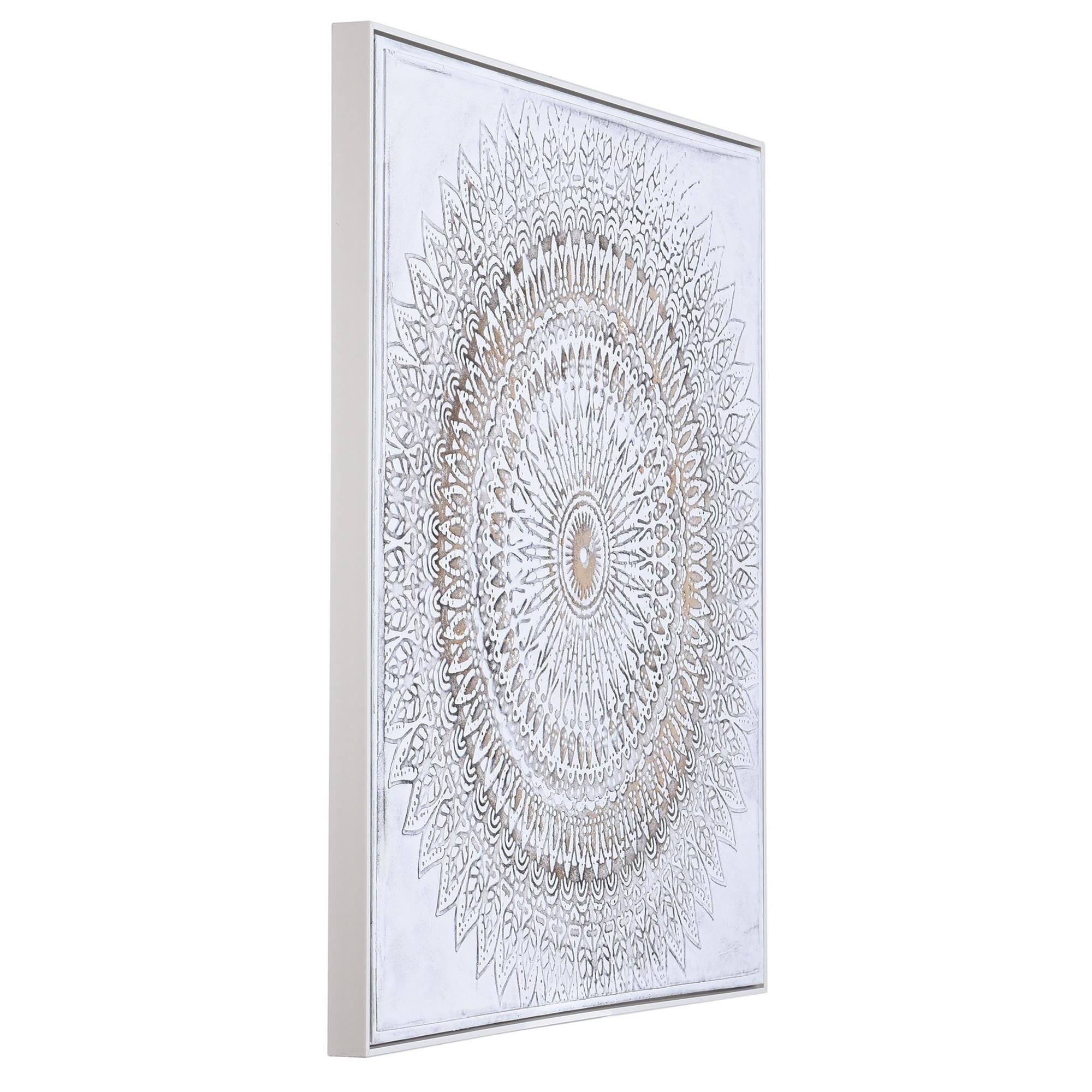 Shown in White And Gold finish