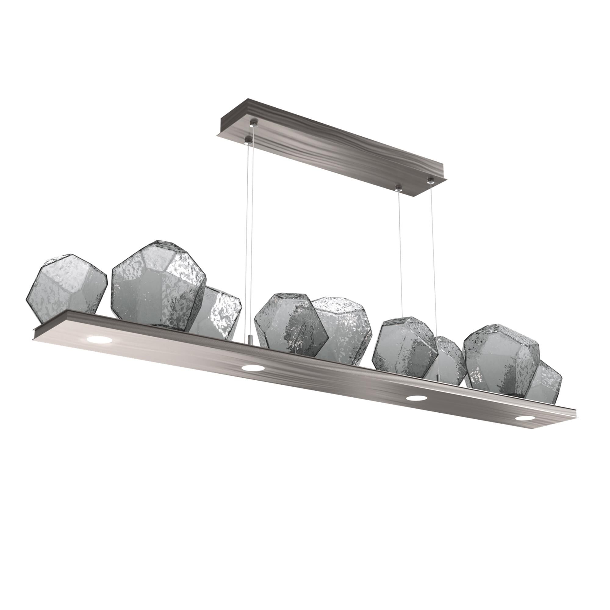Shown in Gunmetal finish and Smoke glass