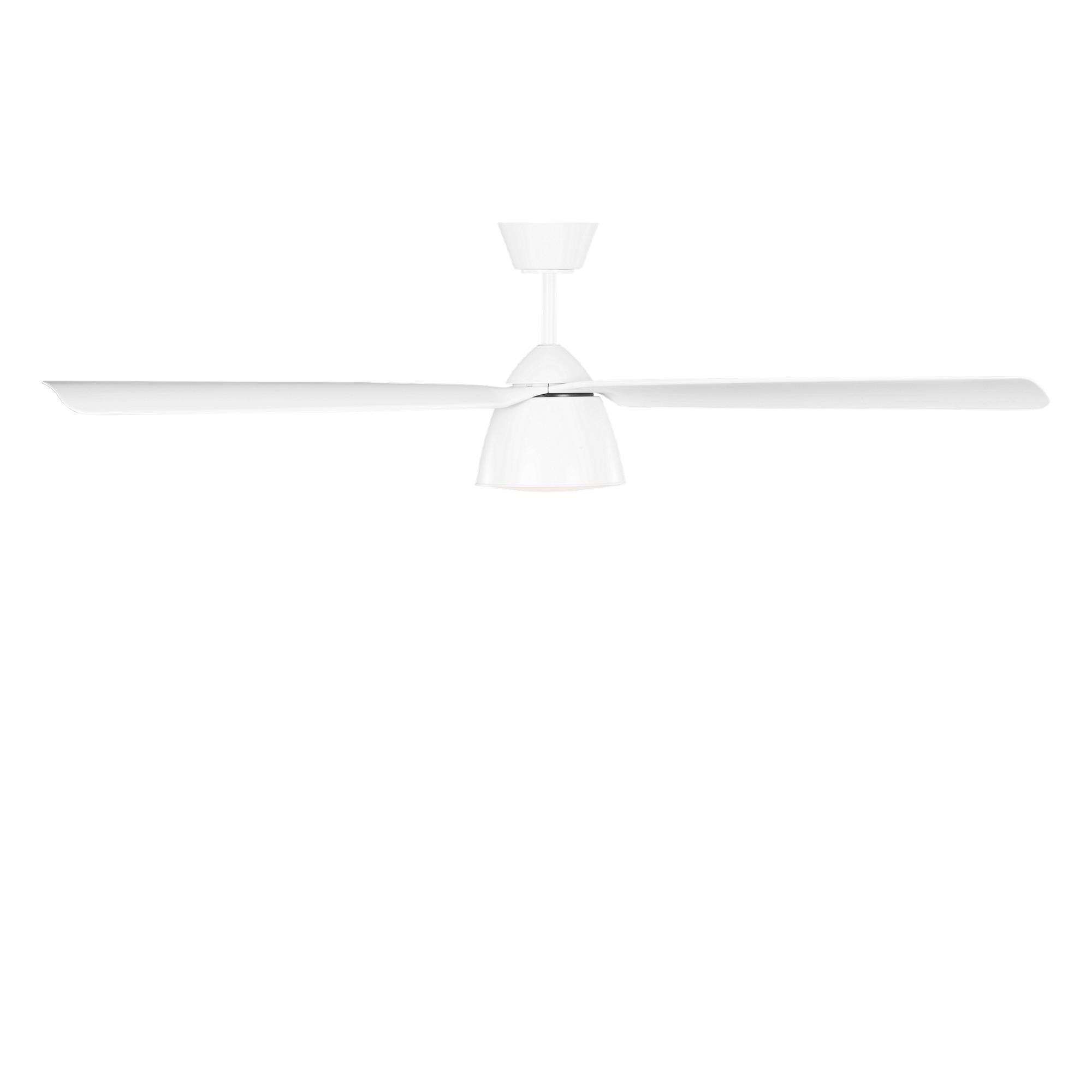Peter Bristol Studio 60 Inch Ceiling Fan with Light Kit,