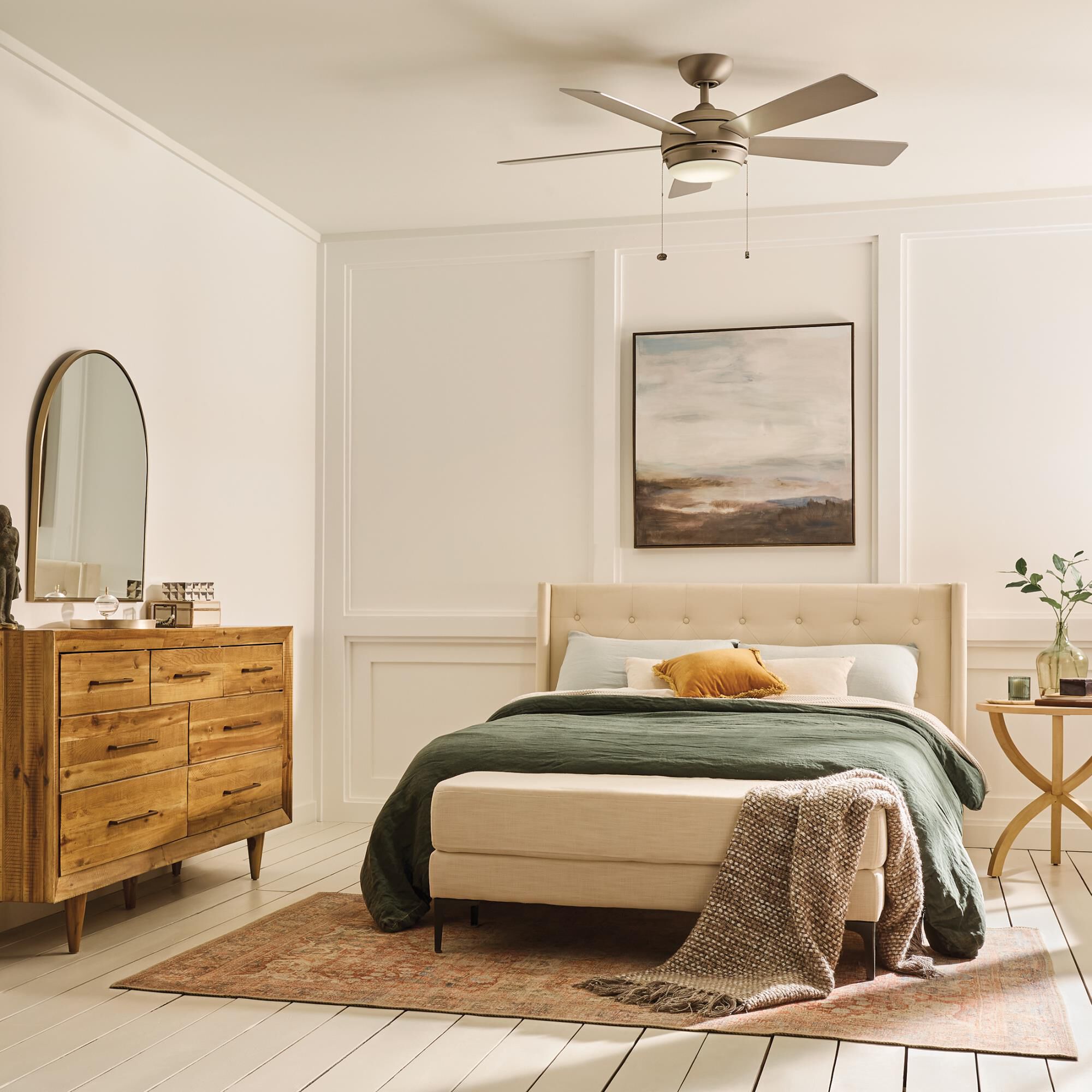 Starkk 52 Inch Ceiling Fan with Light Kit by Kichler Lighting