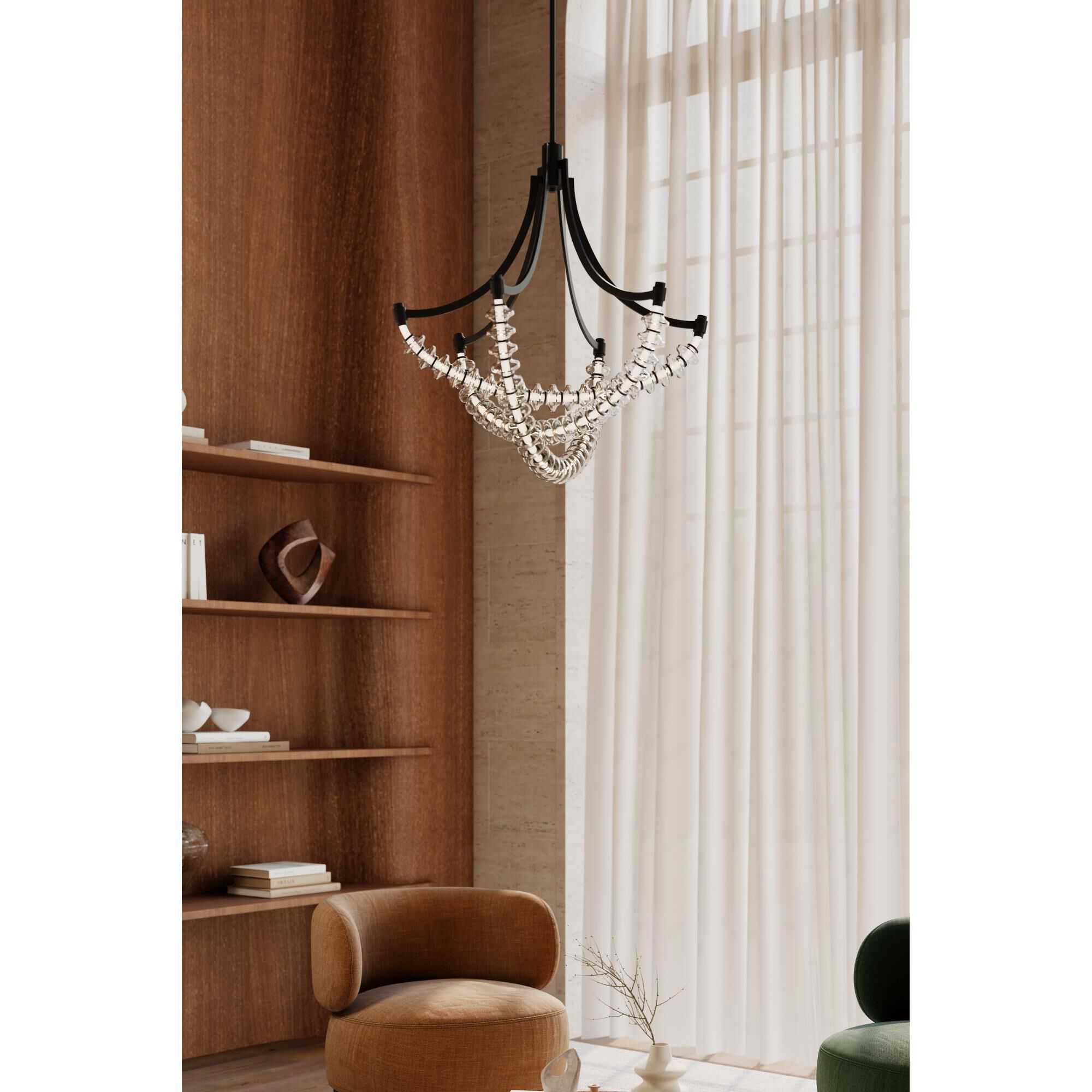 Pearl 29 Inch Chandelier by Minka Lavery