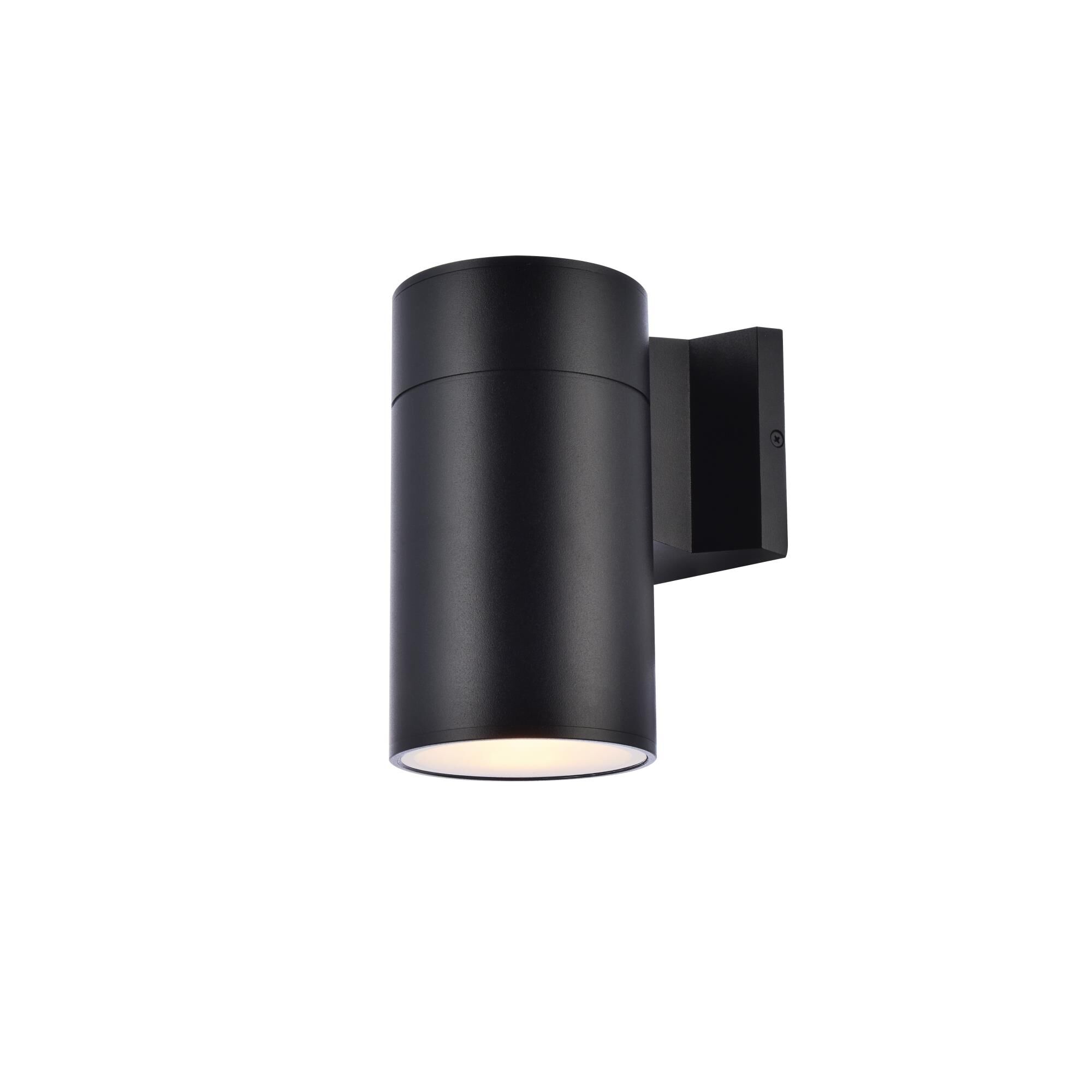 Elegant Lighting Raine 7 Inch Tall Outdoor Wall Light