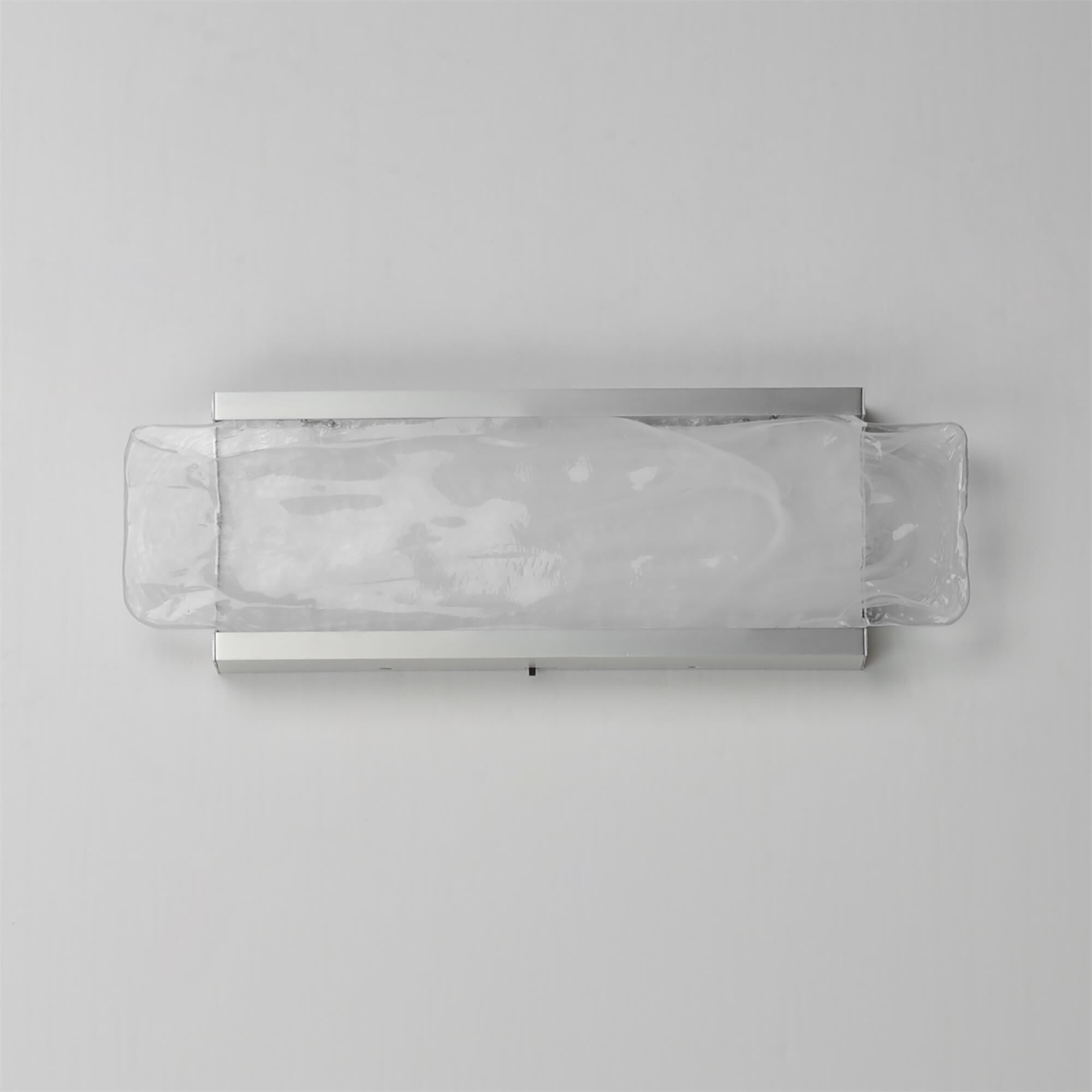 Shown in Satin Nickel finish and White Spiral glass