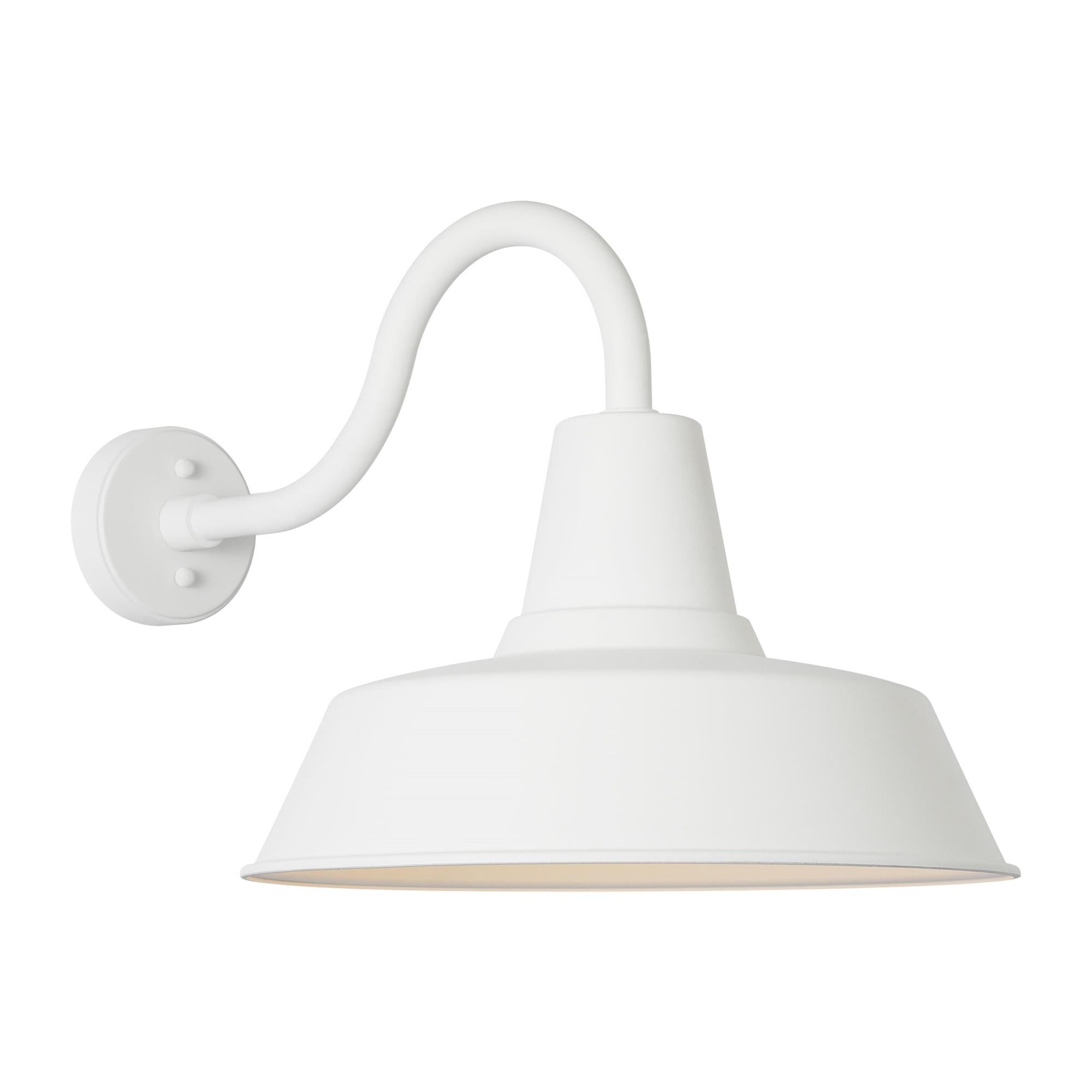 Shown in Outdoor Textured White finish