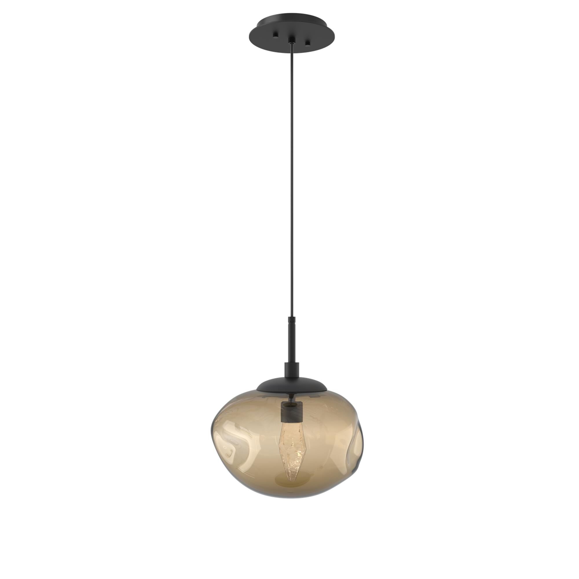 Shown in Matte Black finish and Geo Inner Bronze Outer glass