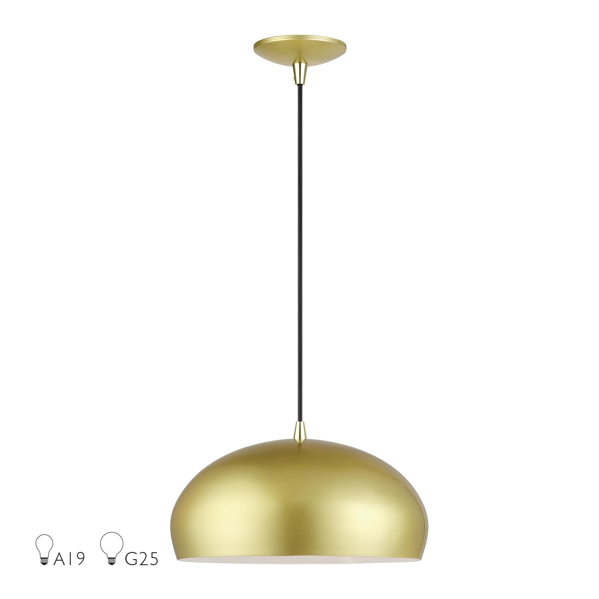Domma 14 Inch Large Pendant by Livex Lighting