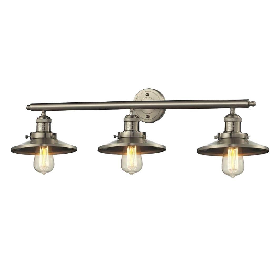 Bruno Marashlian Railroad 32 Inch 3 Light Bath Vanity Light by Innovations Lighting