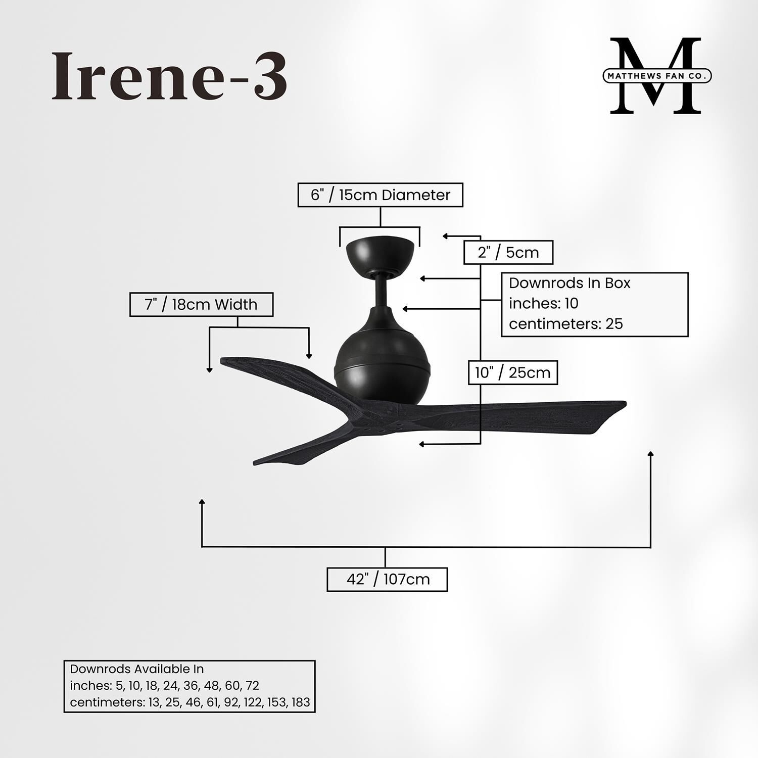 Shown in Matte Black finish