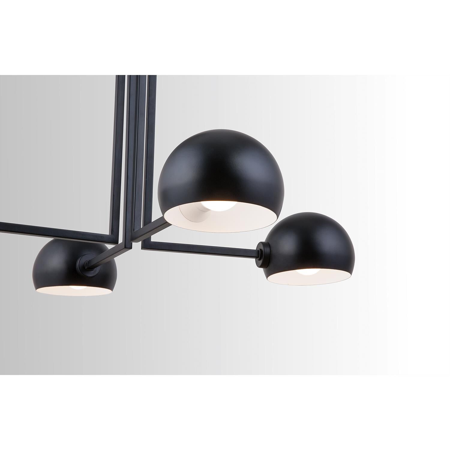 Shown in Matte Black finish and Tiltable Bolt-On Metal shade