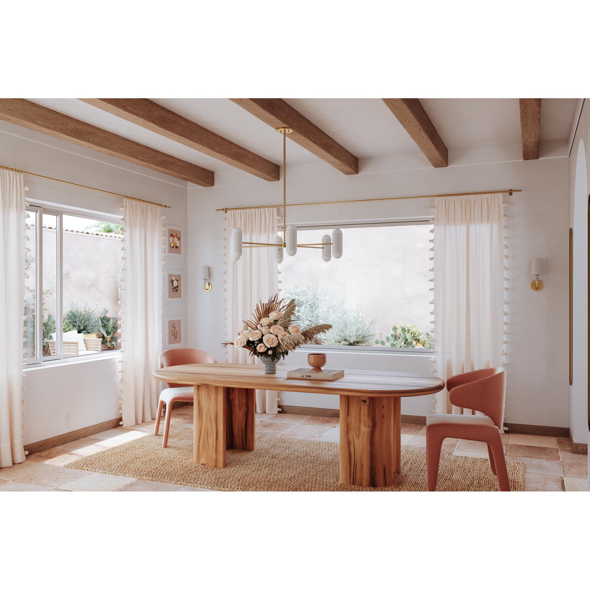 Kira 40 Inch Chandelier by Mitzi