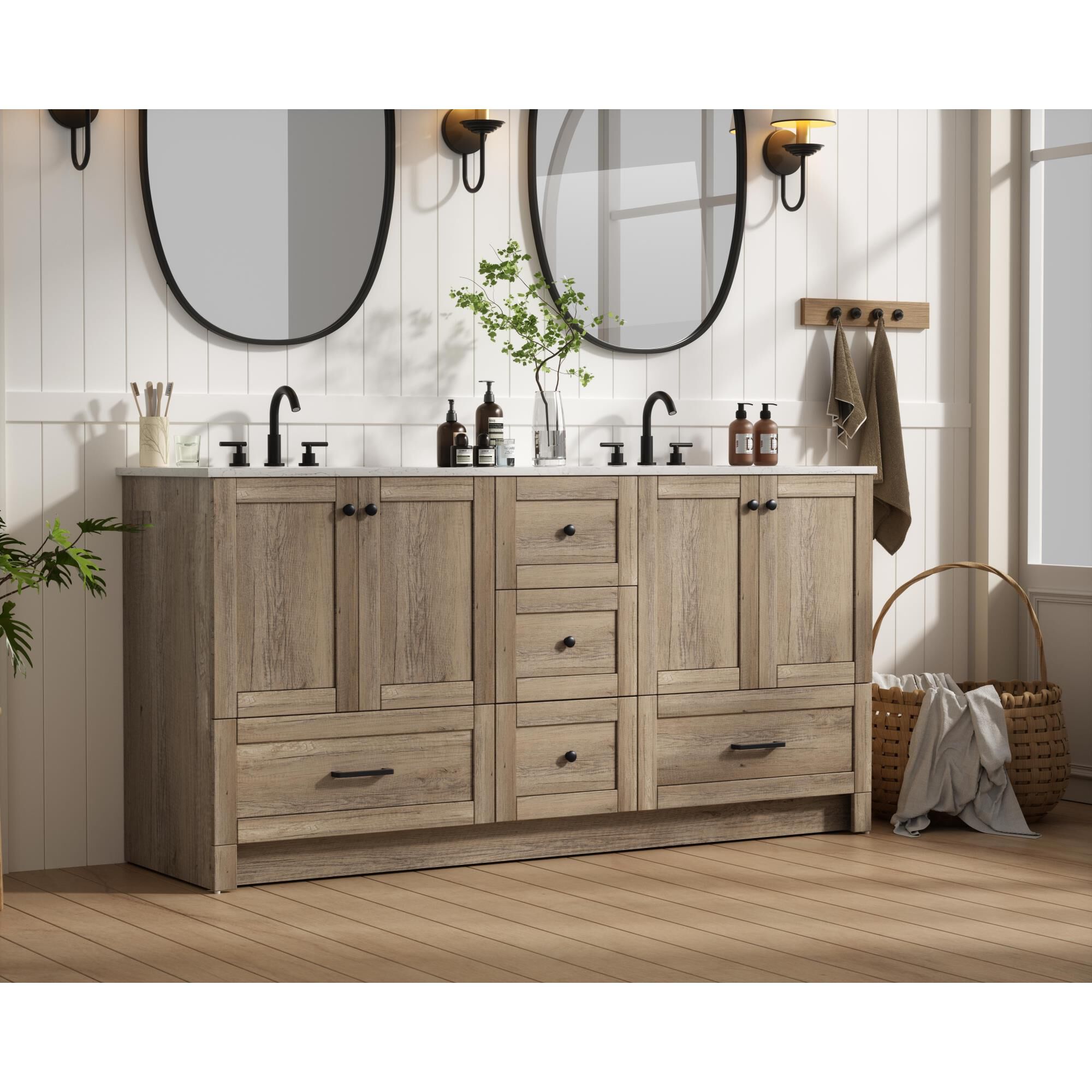 Shown in Natural Oak finish