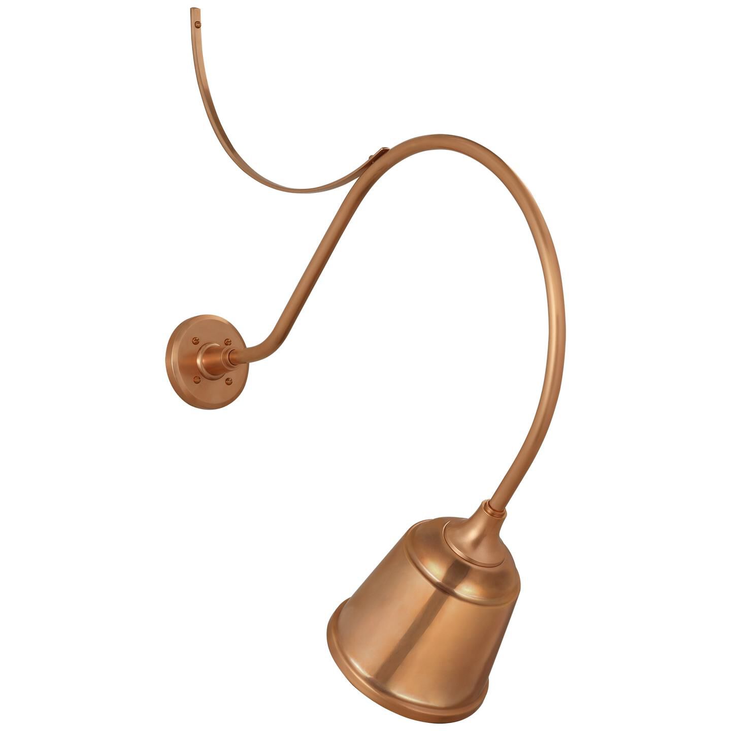 Shown in Soft Copper finish and Copper shade