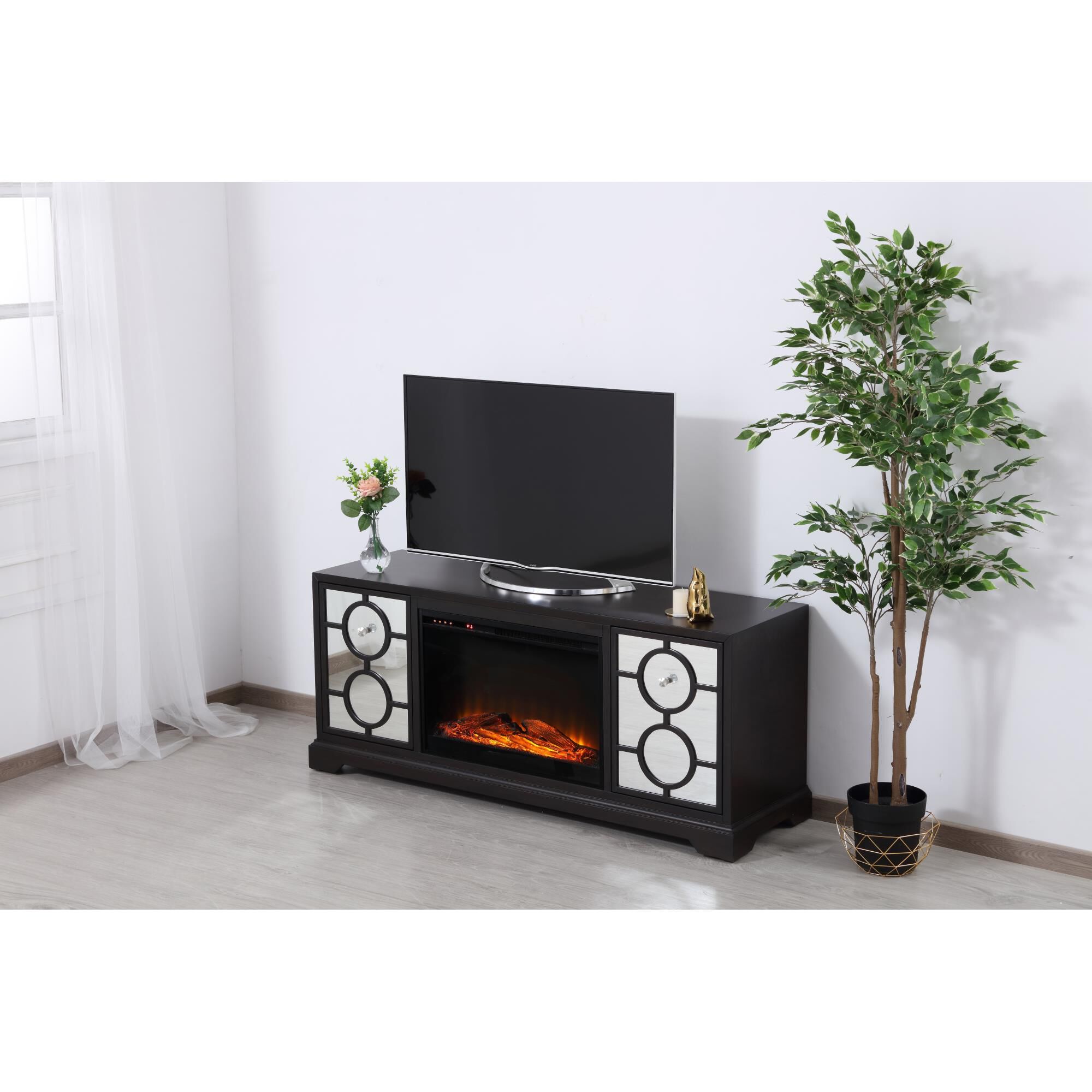 Modern TV Stand by Elegant Decor
